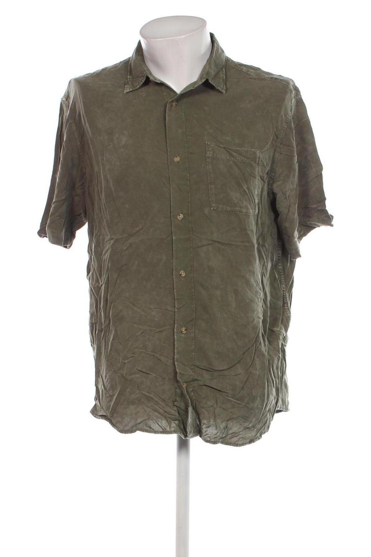 Ανδρικό πουκάμισο Originals By Jack & Jones, Μέγεθος L, Χρώμα Πράσινο, Τιμή 17,86 €