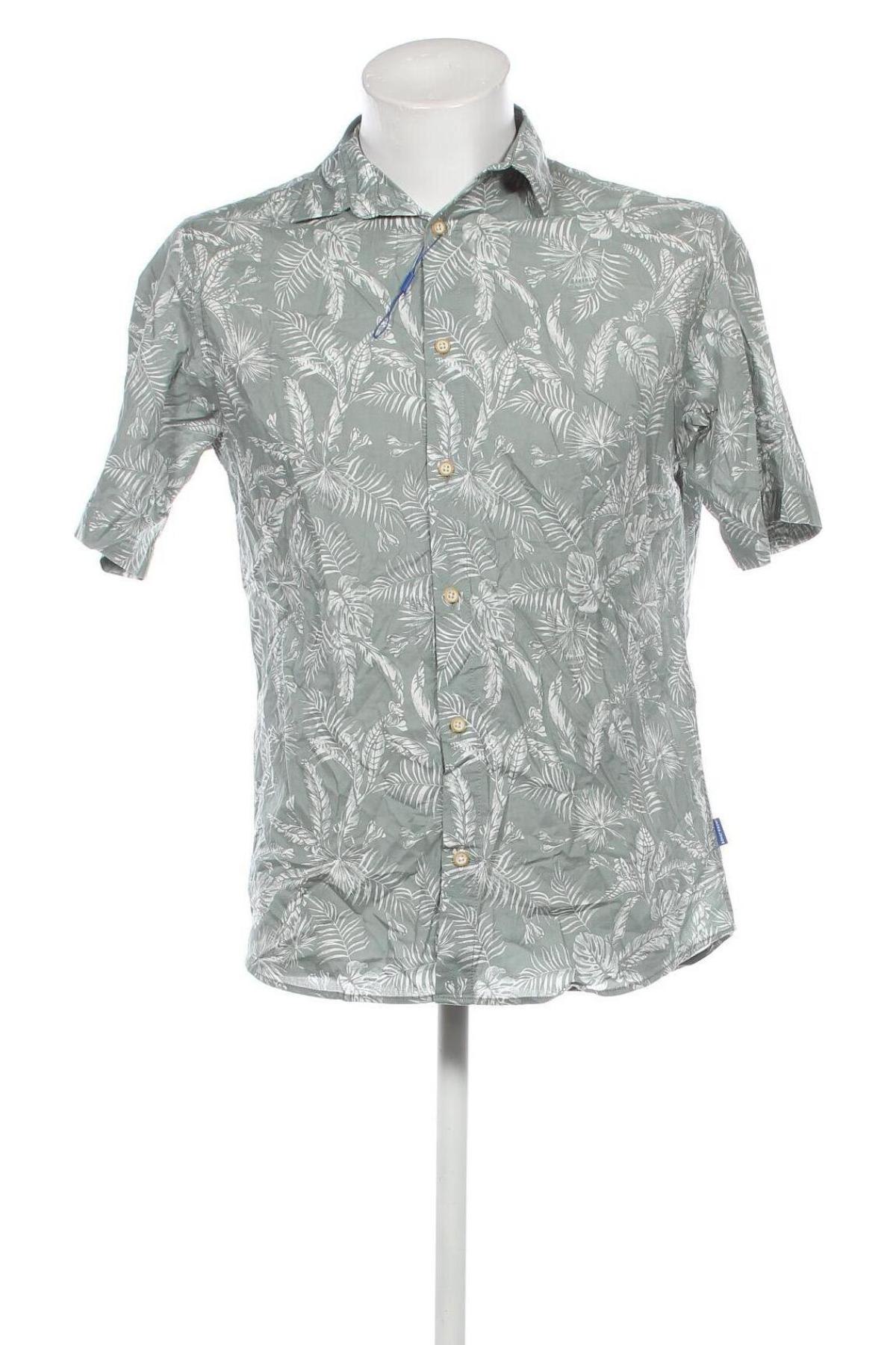 Herrenhemd Originals By Jack & Jones, Größe S, Farbe Grün, Preis 19,85 €