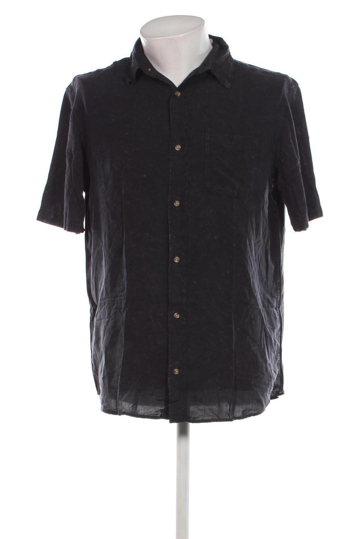 Herrenhemd Originals By Jack & Jones, Größe L, Farbe Grau, Preis 20,64 €