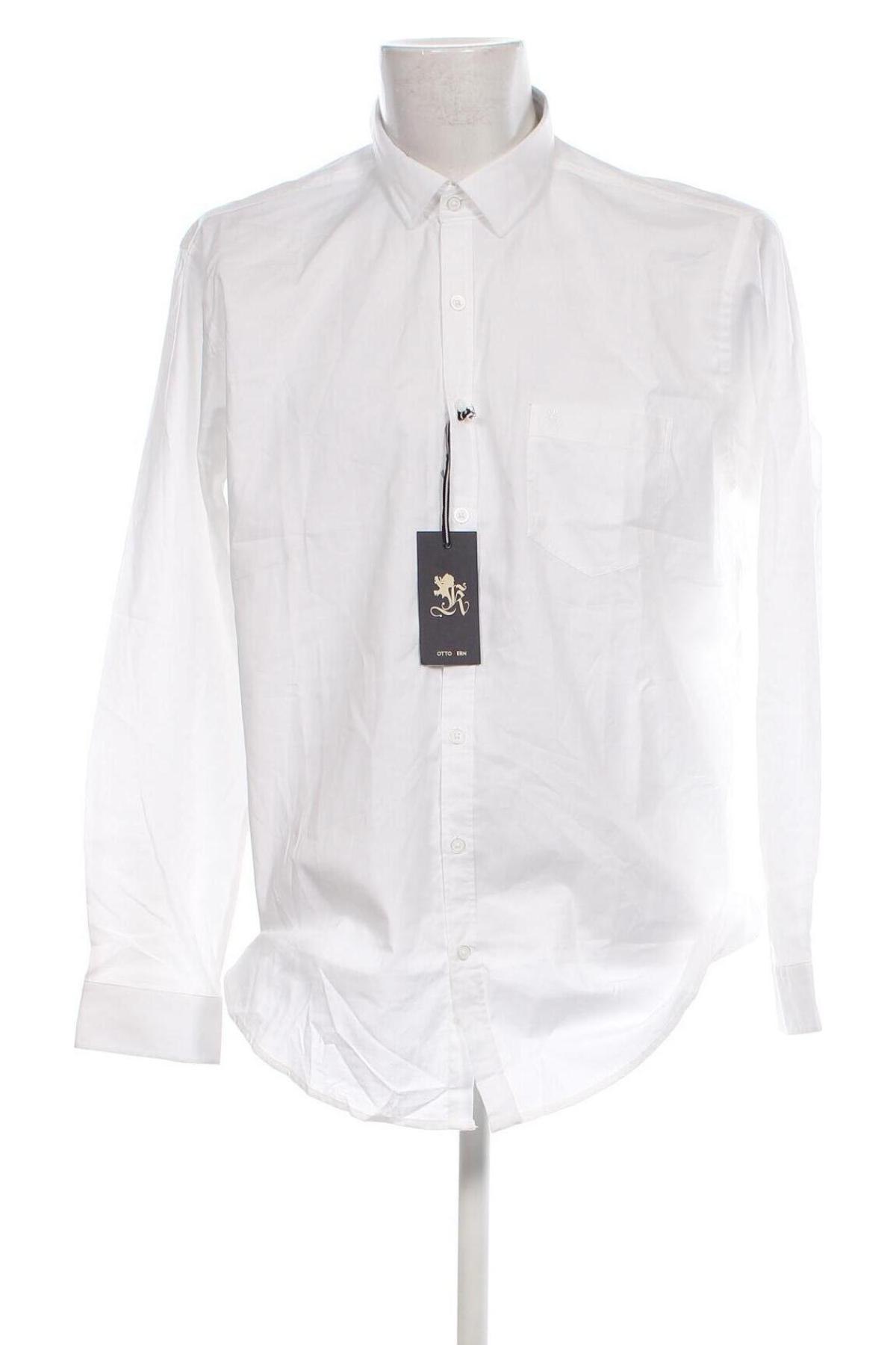 Herrenhemd Otto Kern, Größe XL, Farbe Weiß, Preis € 86,41