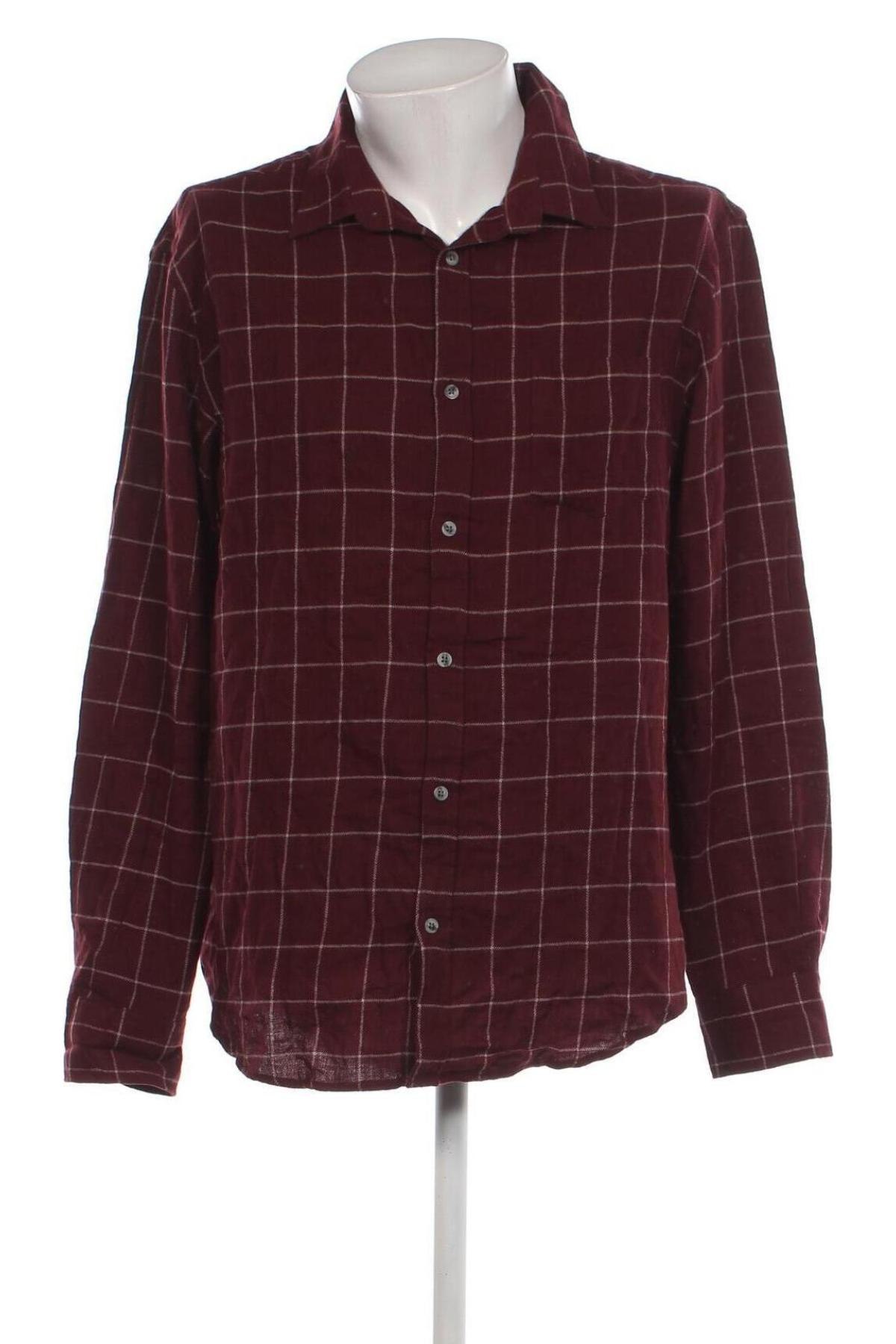 Ανδρικό πουκάμισο Oviesse, Μέγεθος XL, Χρώμα Κόκκινο, Τιμή 8,97 €