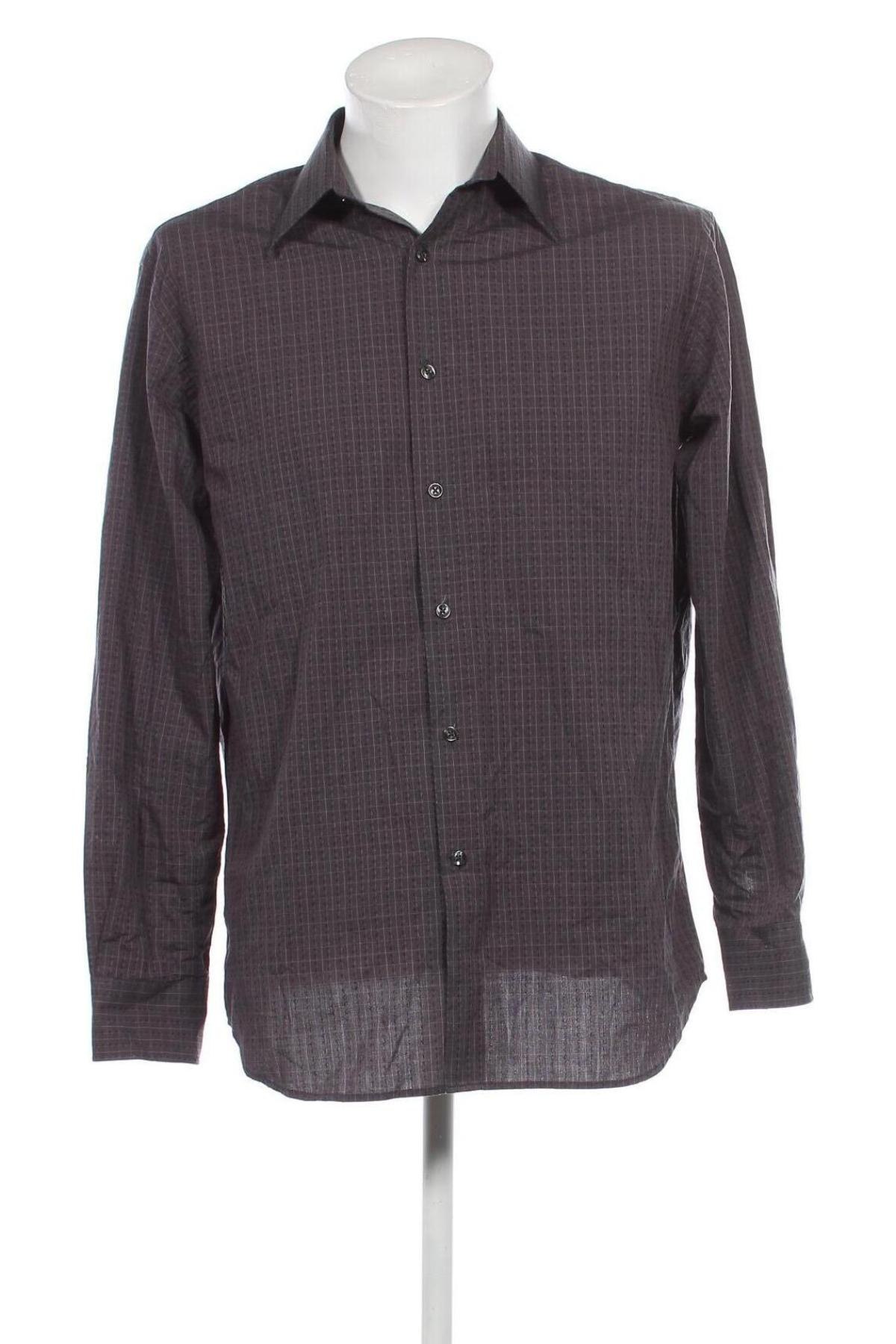 Ανδρικό πουκάμισο Perry Ellis, Μέγεθος M, Χρώμα Γκρί, Τιμή 8,41 €
