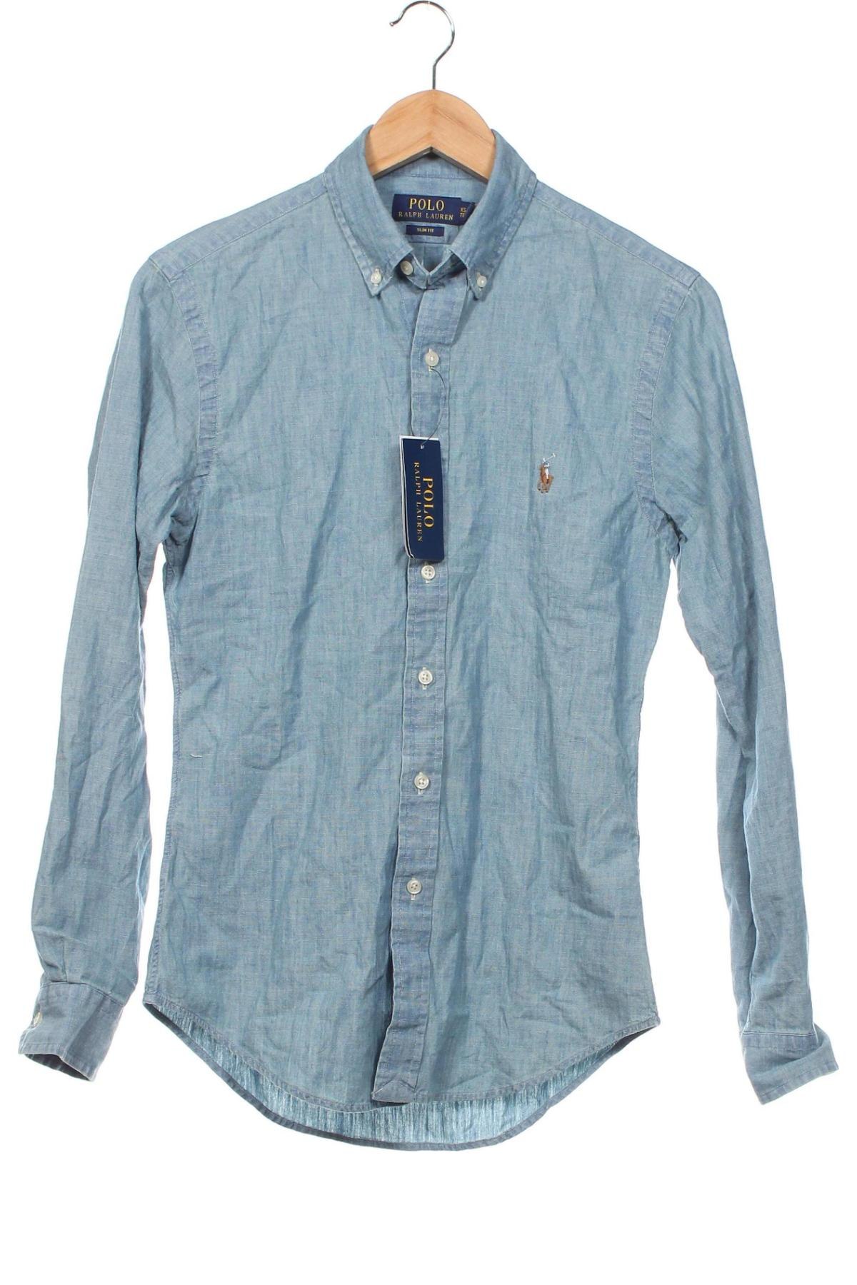 Herrenhemd Polo By Ralph Lauren, Größe XS, Farbe Blau, Preis € 50,80
