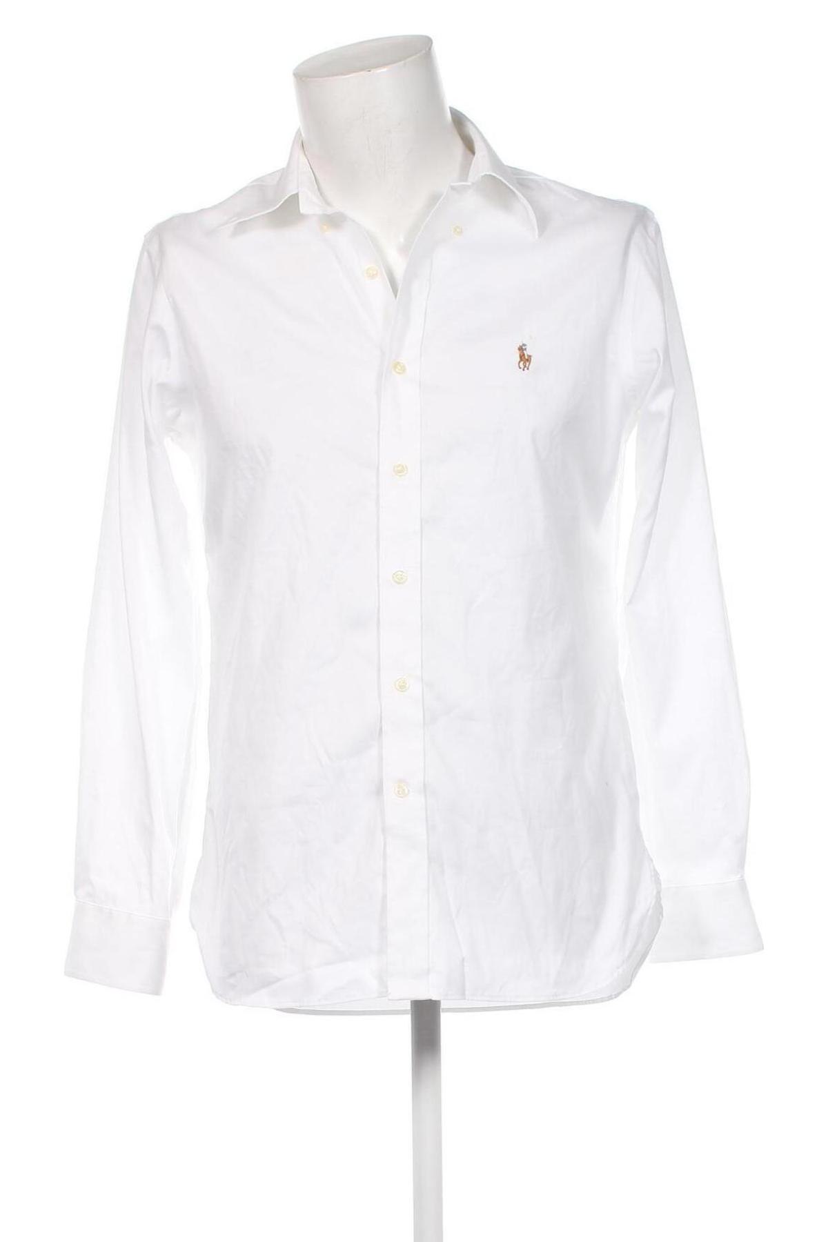 Herrenhemd Polo By Ralph Lauren, Größe M, Farbe Weiß, Preis 112,89 €