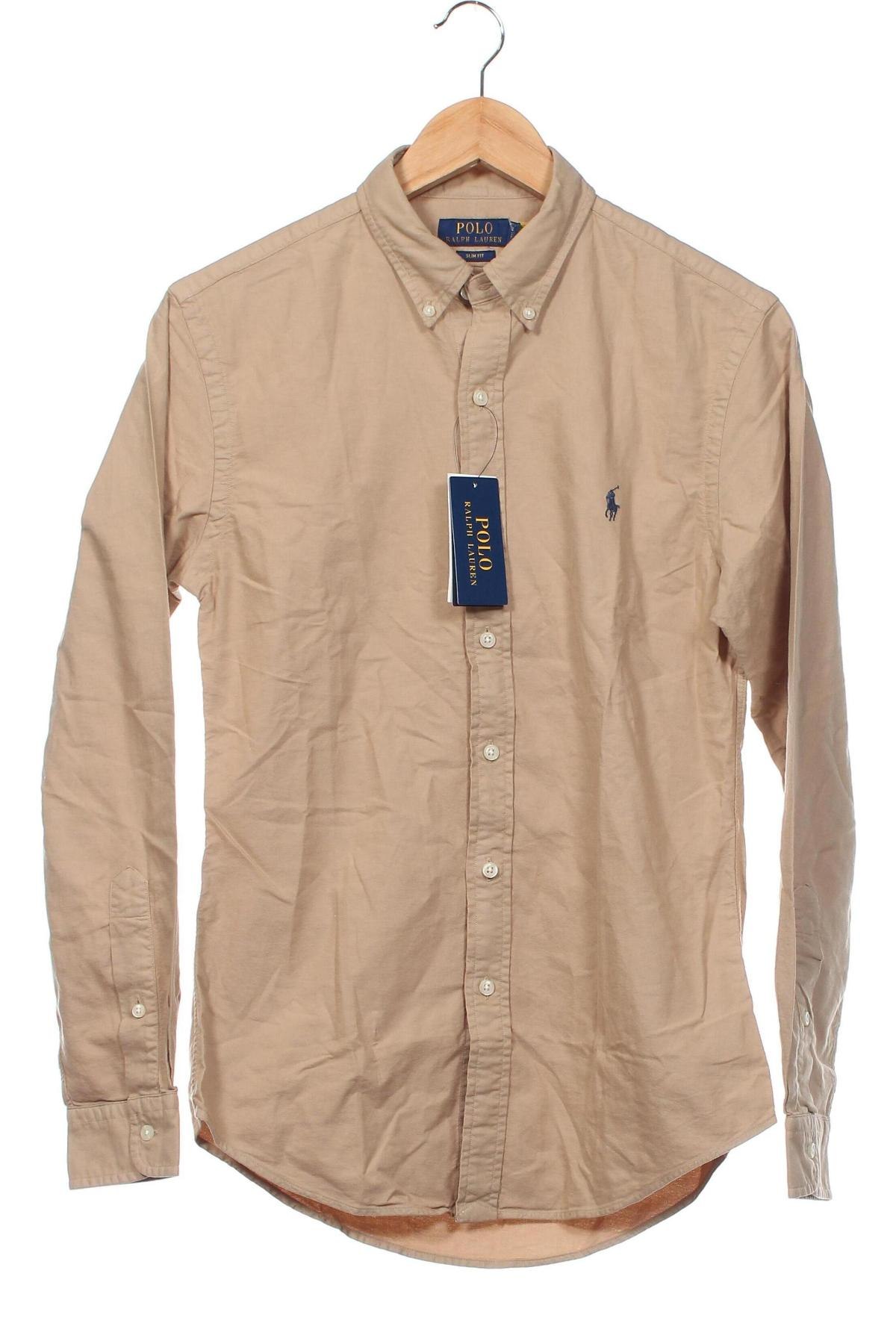 Herrenhemd Polo By Ralph Lauren, Größe S, Farbe Beige, Preis € 62,09