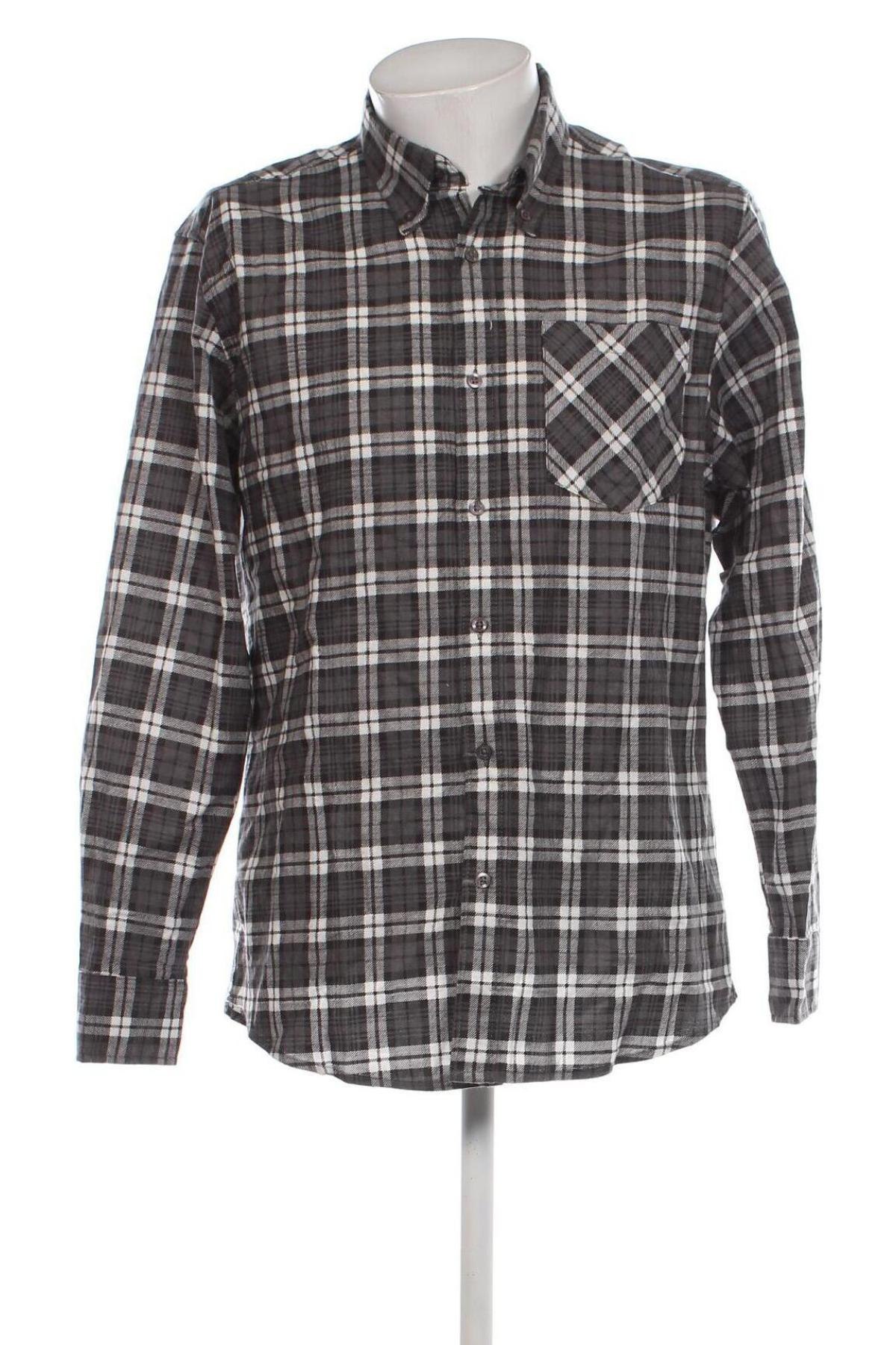Ανδρικό πουκάμισο Portonova, Μέγεθος L, Χρώμα Πολύχρωμο, Τιμή 7,18 €