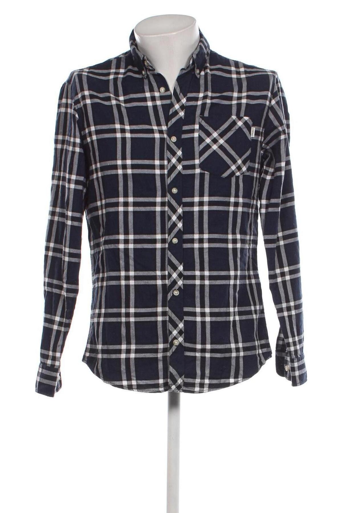 Herrenhemd Produkt by Jack & Jones, Größe L, Farbe Mehrfarbig, Preis 11,83 €