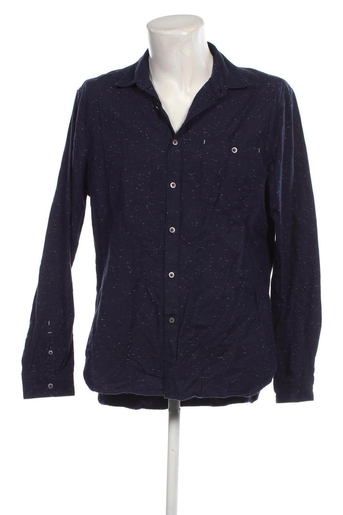 Ανδρικό πουκάμισο Reserved, Μέγεθος XL, Χρώμα Μπλέ, Τιμή 10,76 €