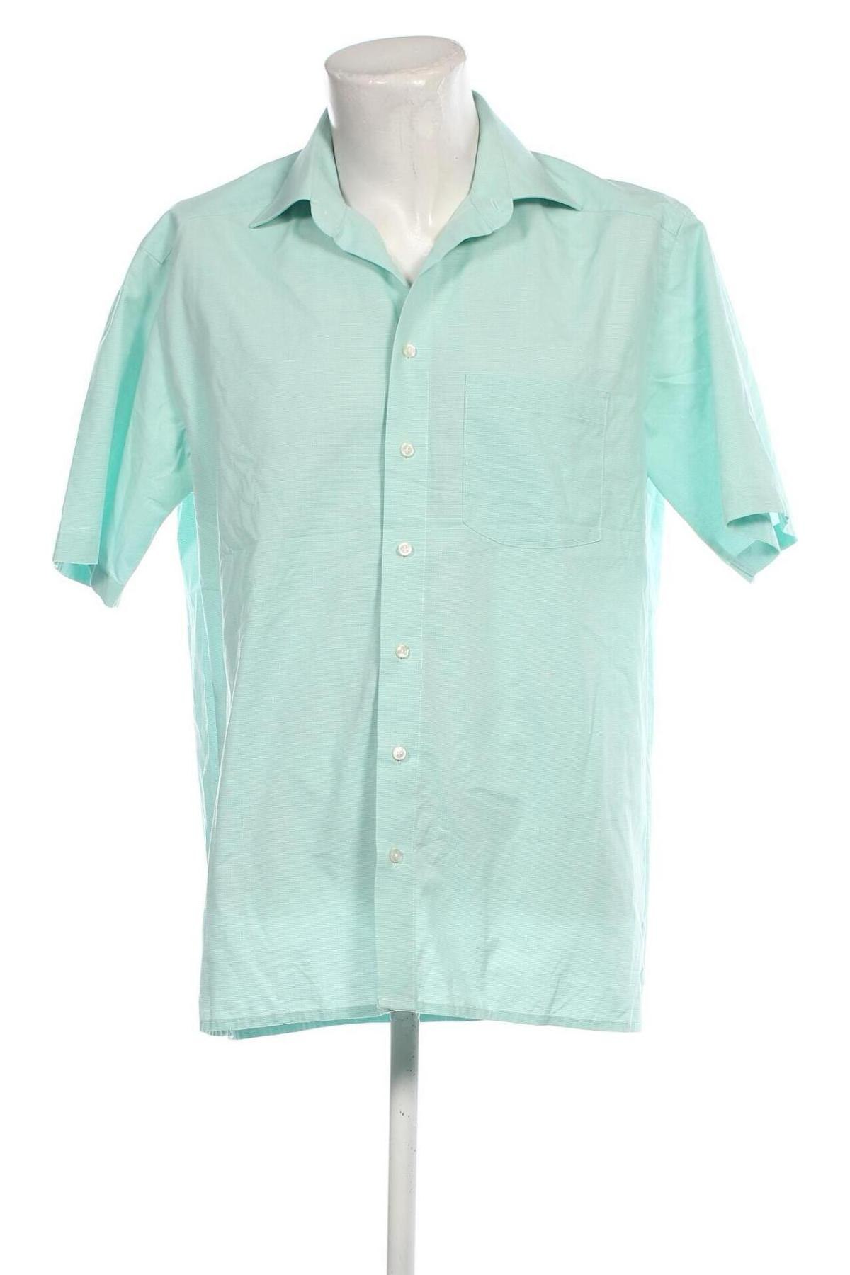 Ανδρικό πουκάμισο Royal Class, Μέγεθος L, Χρώμα Πράσινο, Τιμή 9,33 €