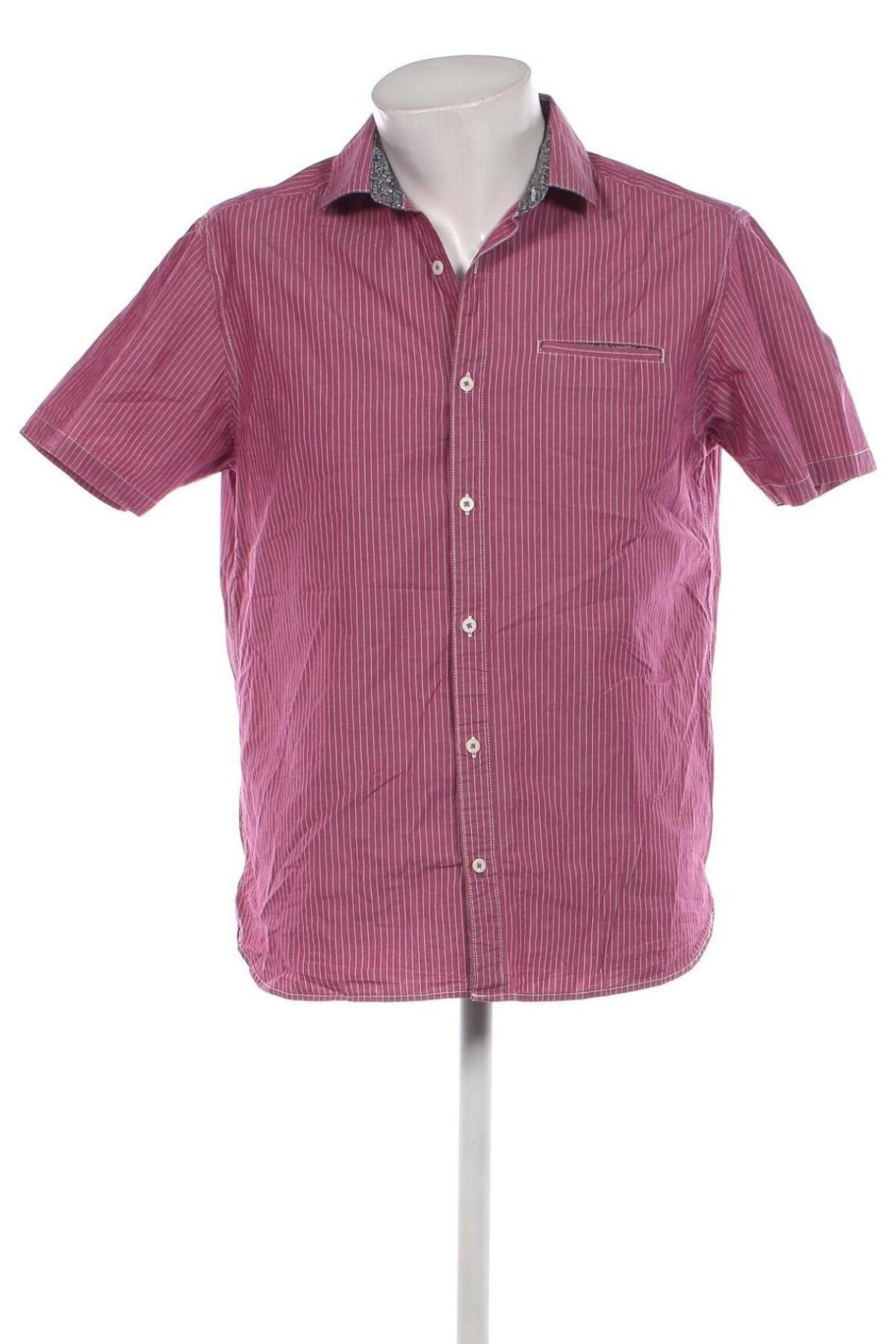 Ανδρικό πουκάμισο S.Oliver, Μέγεθος L, Χρώμα Ρόζ , Τιμή 10,94 €