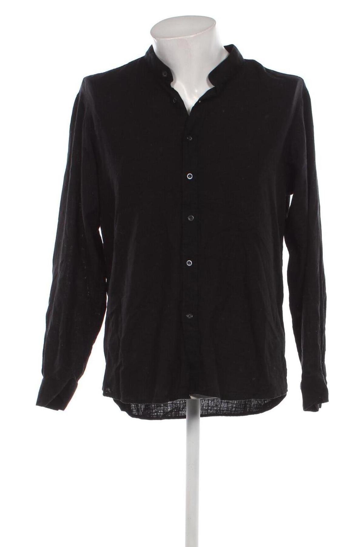 Ανδρικό πουκάμισο SHEIN, Μέγεθος XL, Χρώμα Μαύρο, Τιμή 8,97 €