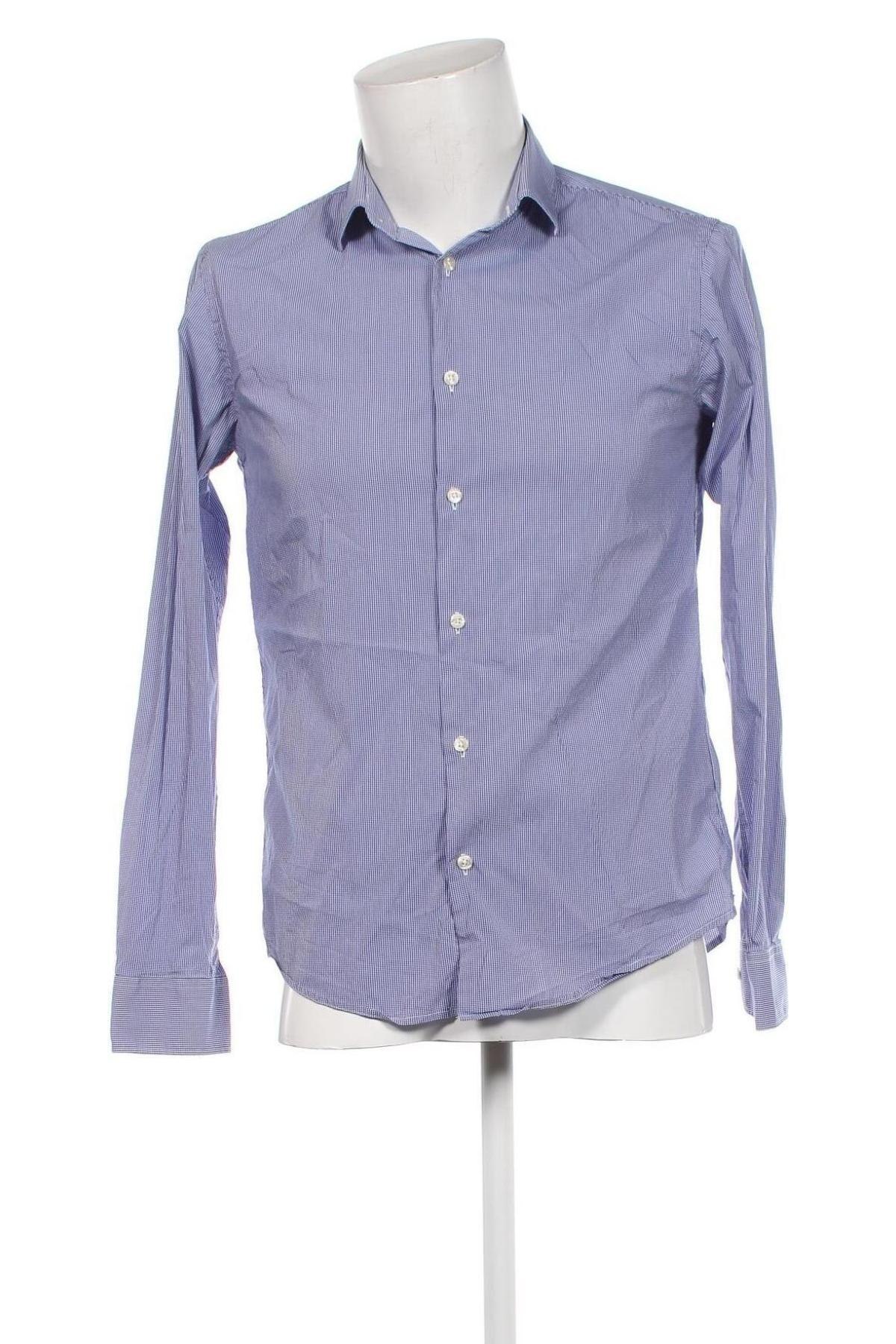 Ανδρικό πουκάμισο Scotch & Soda, Μέγεθος M, Χρώμα Μπλέ, Τιμή 21,87 €