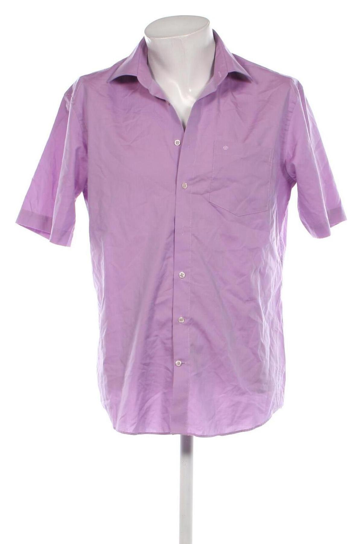 Мъжка риза Seidensticker, Размер L, Цвят Лилав, Цена 16,66 лв.