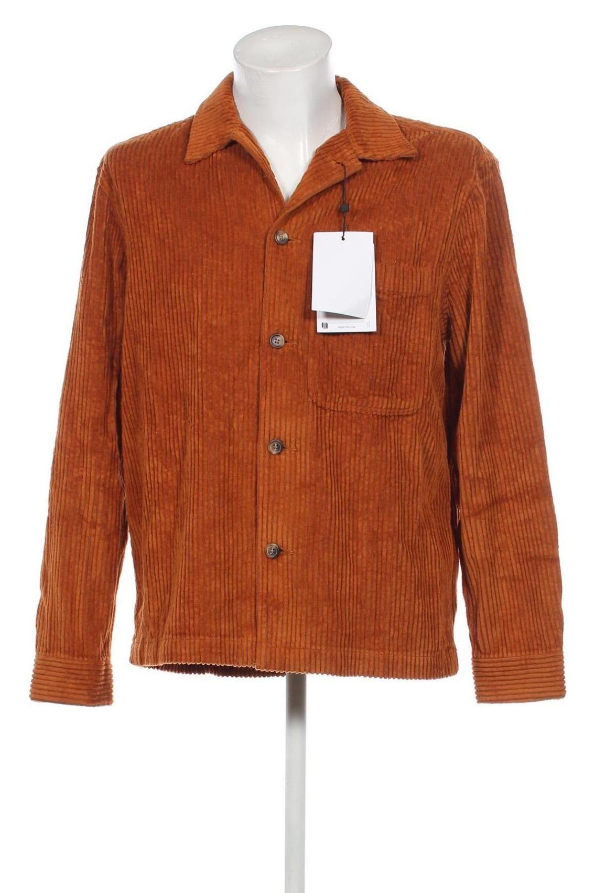 Herrenhemd Selected Homme, Größe L, Farbe Orange, Preis € 47,94