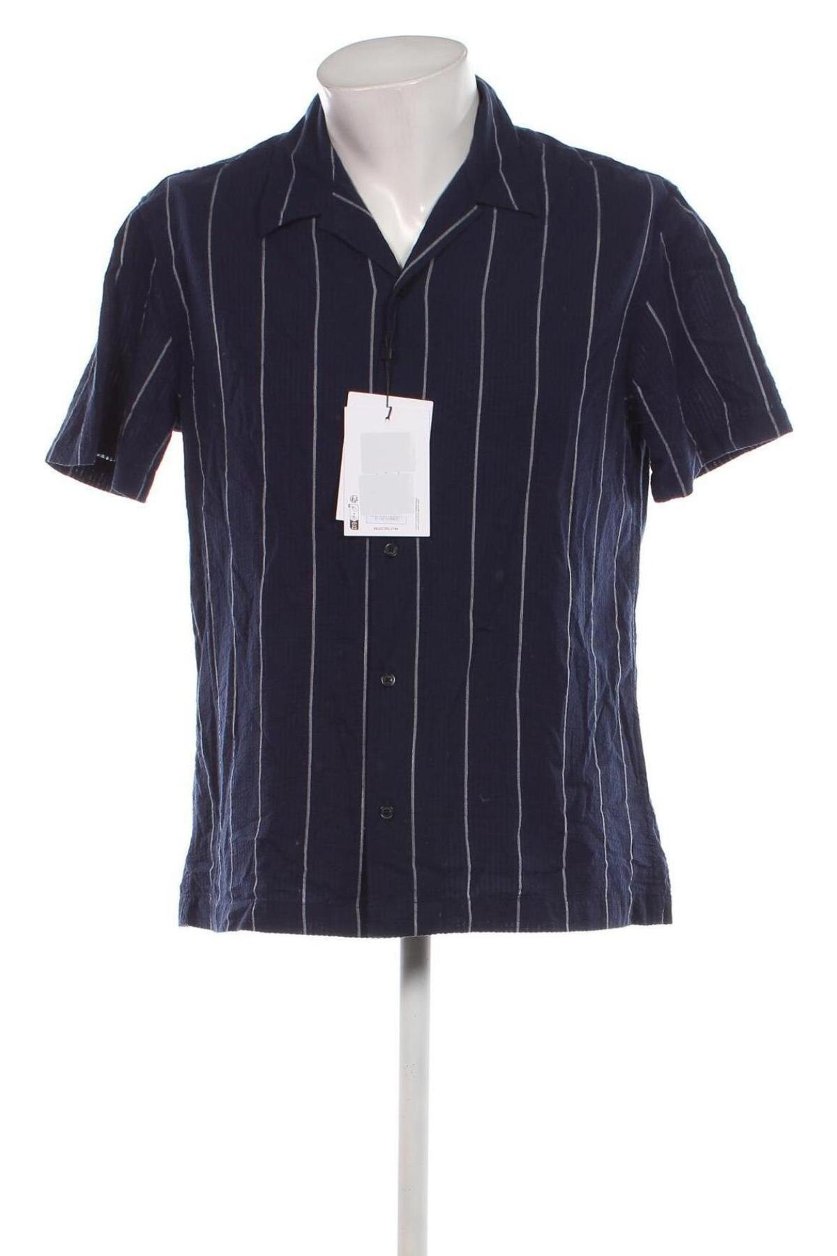 Herrenhemd Selected Homme, Größe L, Farbe Blau, Preis € 29,77