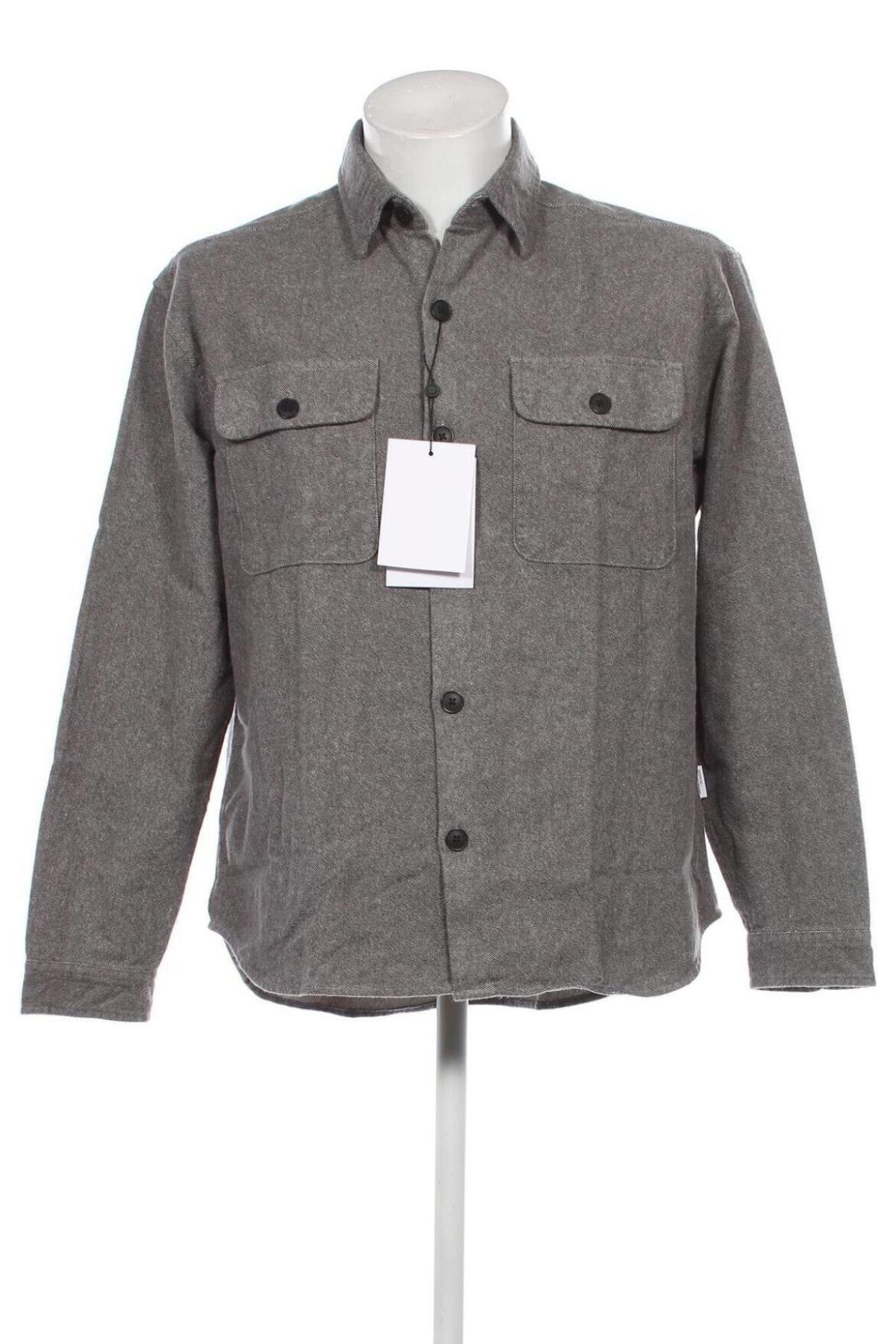 Herrenhemd Selected Homme, Größe L, Farbe Grau, Preis € 16,78