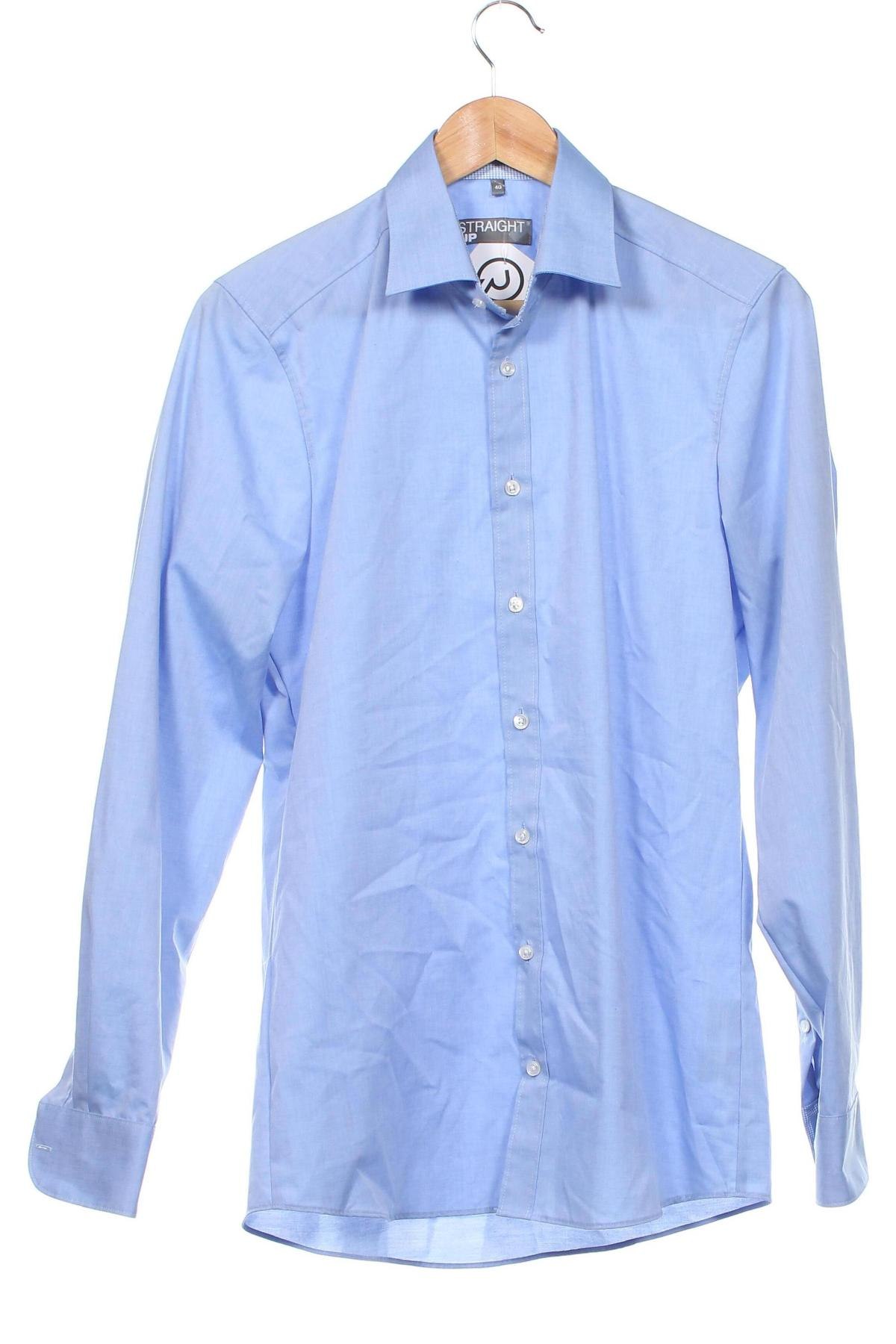 Herrenhemd Straight Up, Größe M, Farbe Blau, Preis € 20,18