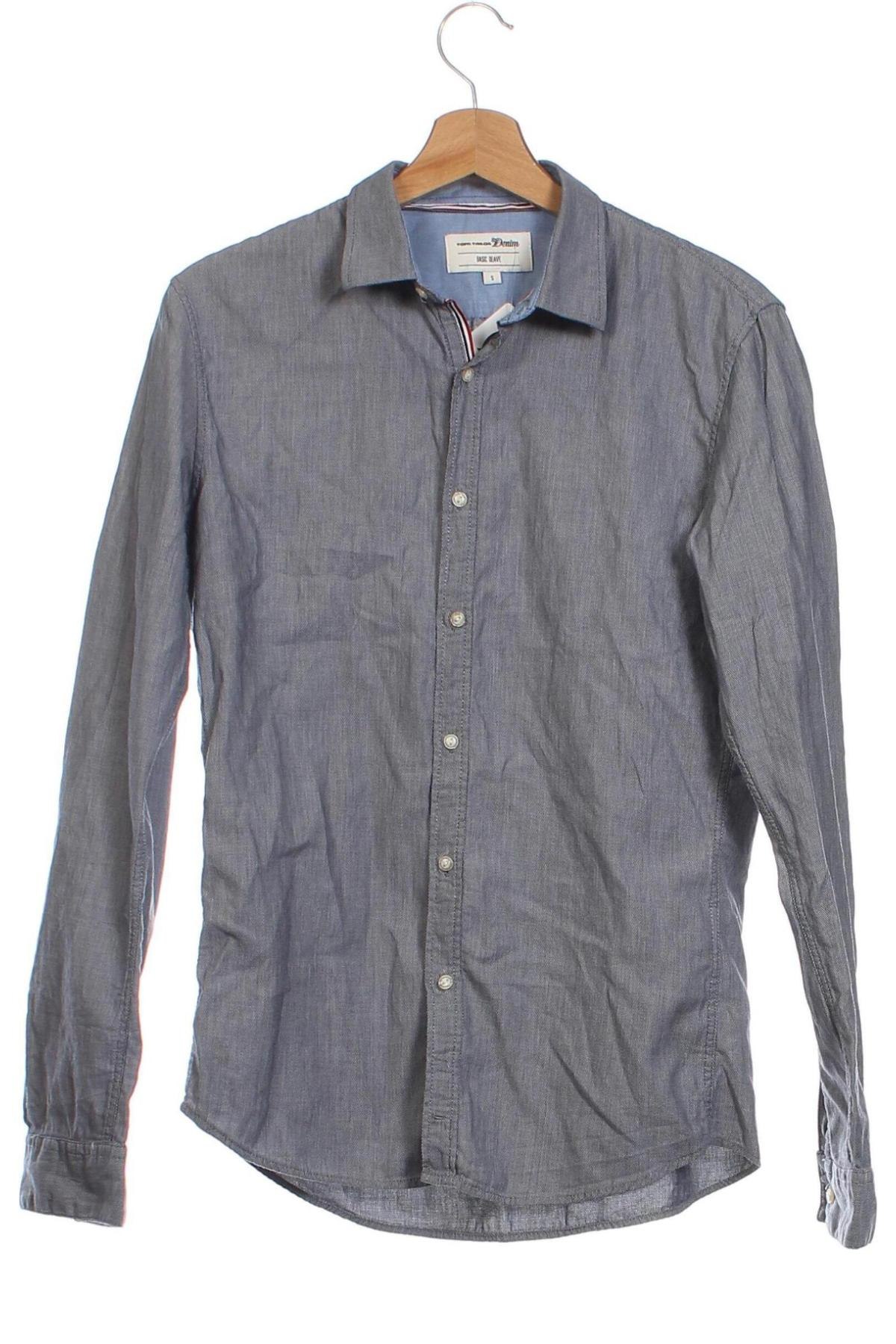 Herrenhemd Tom Tailor, Größe S, Farbe Blau, Preis 10,46 €