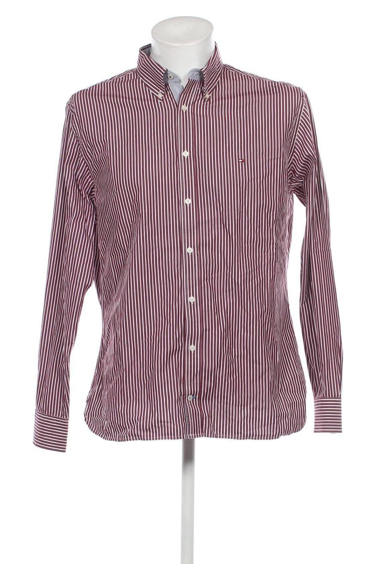 Ανδρικό πουκάμισο Tommy Hilfiger, Μέγεθος L, Χρώμα Πολύχρωμο, Τιμή 46,39 €