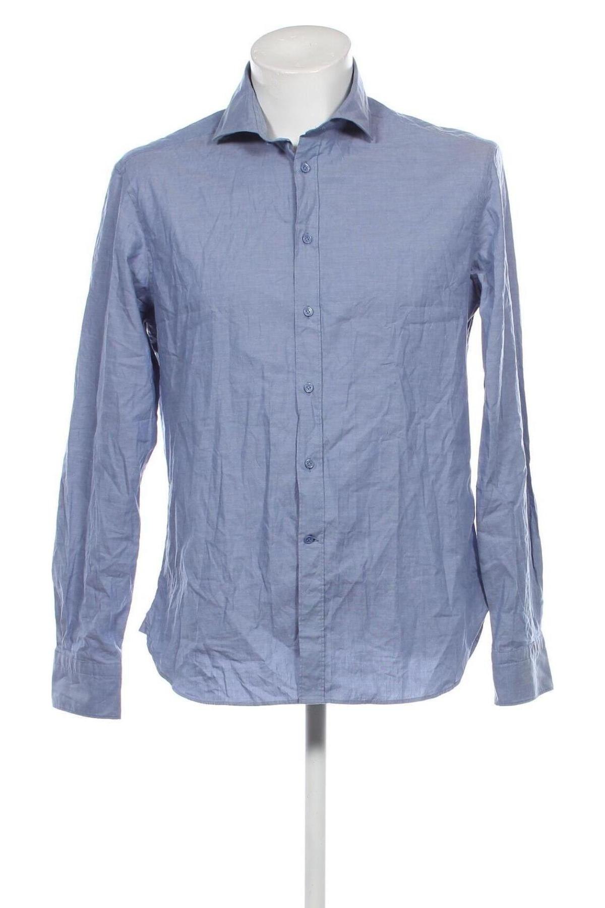 Herrenhemd Trendy, Größe L, Farbe Blau, Preis € 10,09