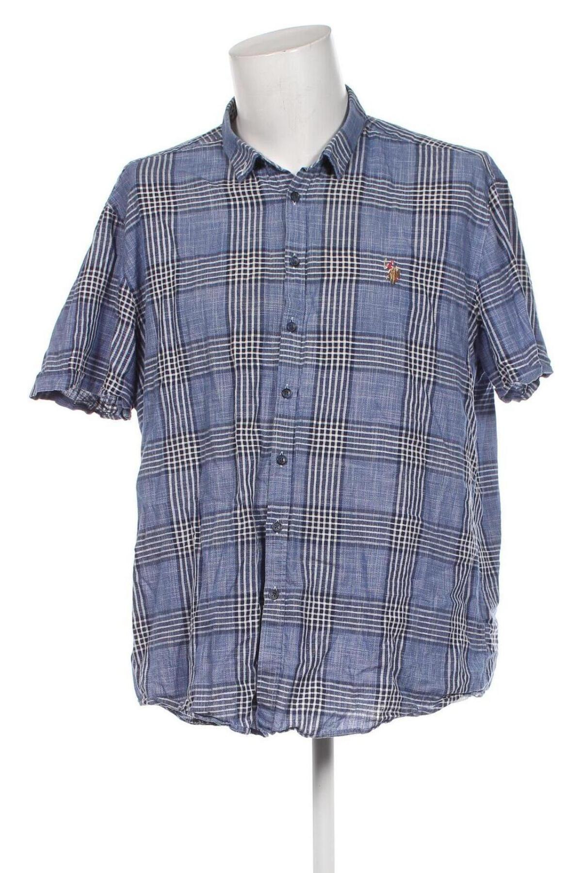 Ανδρικό πουκάμισο U.S. Polo Assn., Μέγεθος XXL, Χρώμα Πολύχρωμο, Τιμή 13,99 €