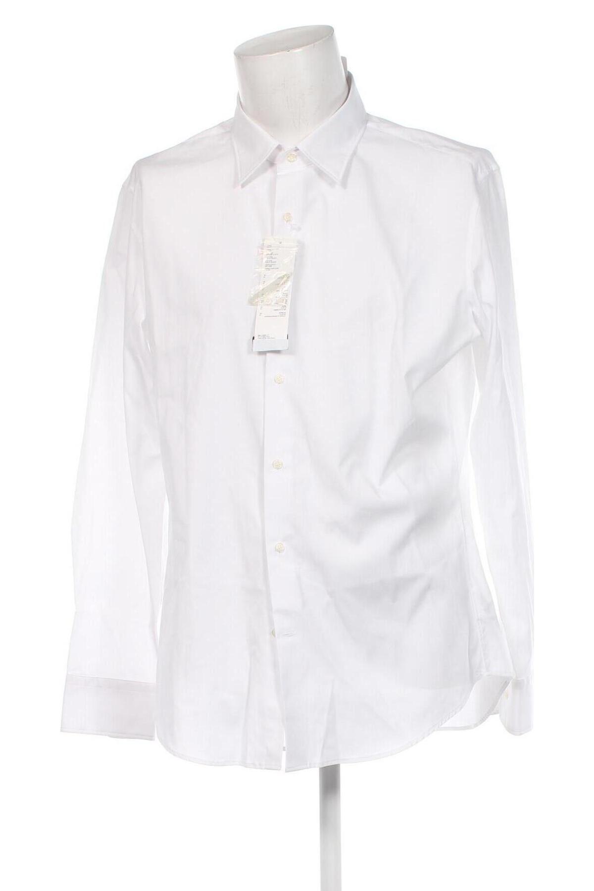 Ανδρικό πουκάμισο Uniqlo, Μέγεθος XL, Χρώμα Λευκό, Τιμή 22,45 €