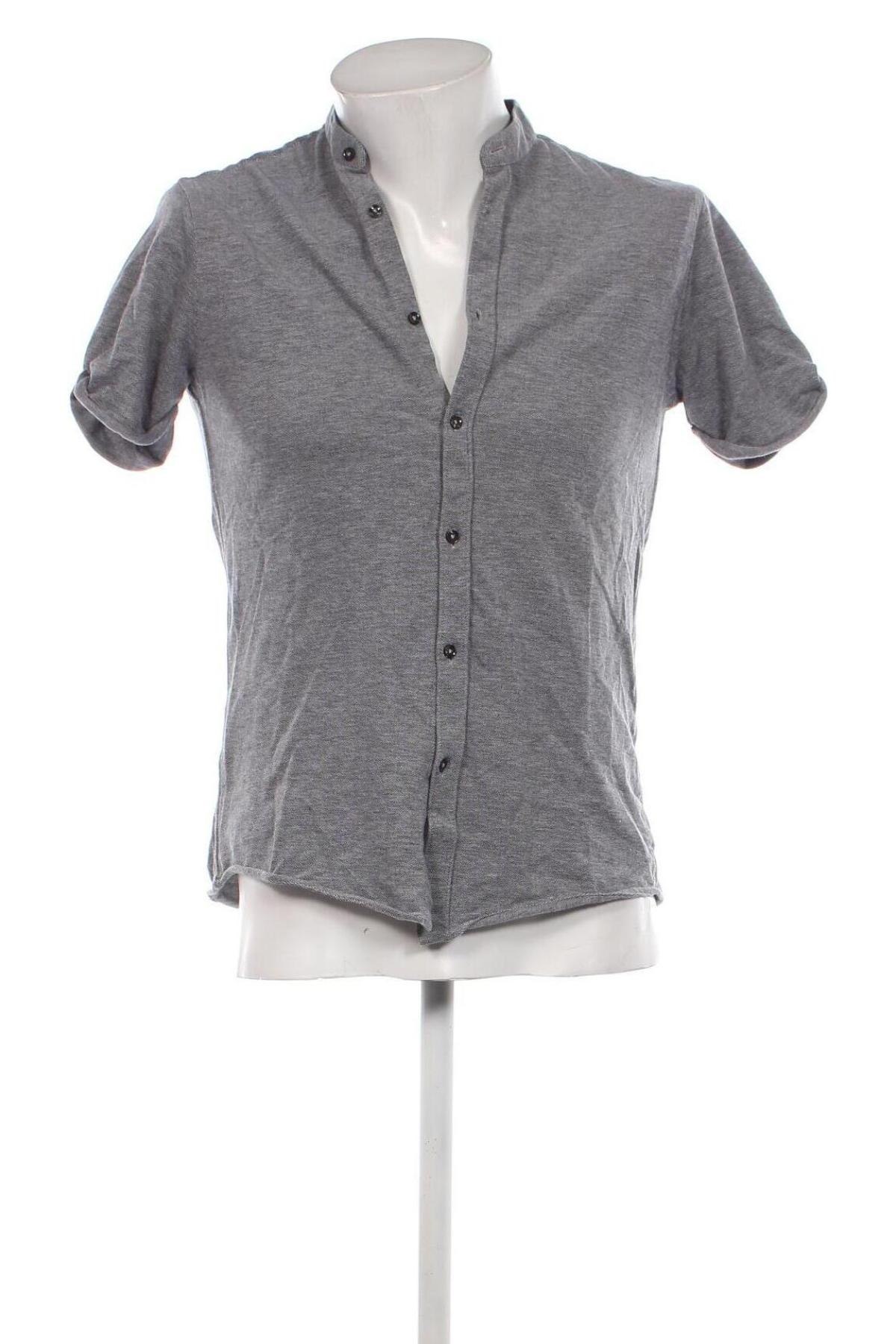 Herrenhemd Zara, Größe M, Farbe Grau, Preis € 7,10