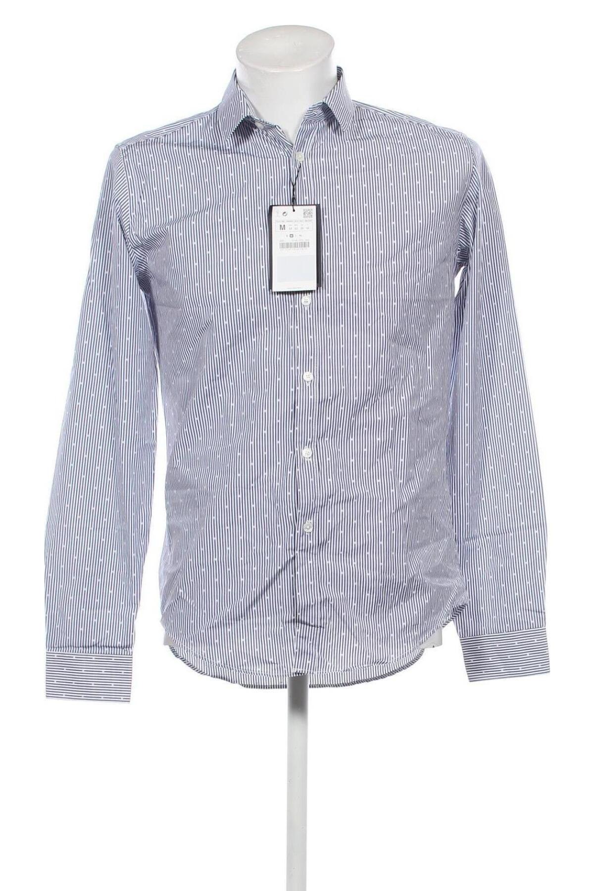 Herrenhemd Zara Man, Größe M, Farbe Mehrfarbig, Preis 21,43 €