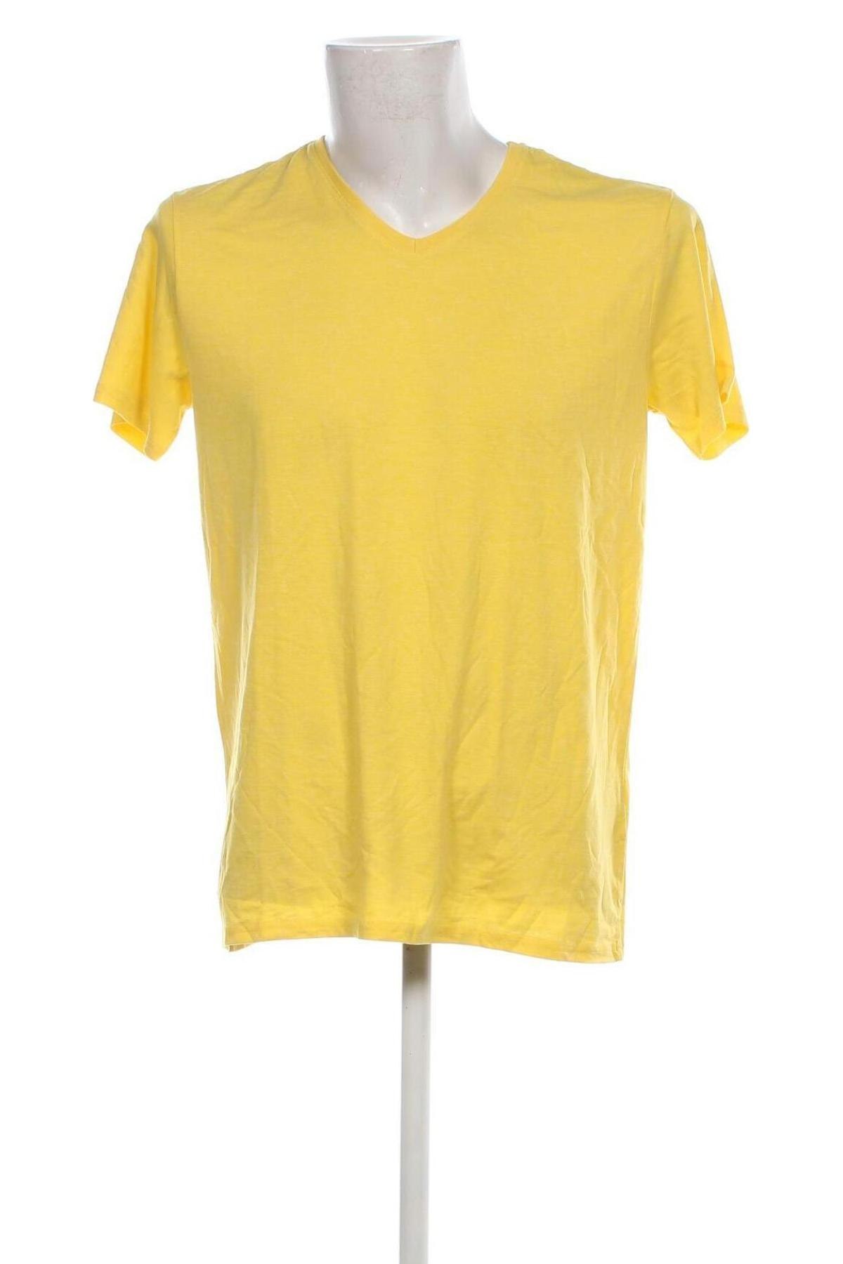 Ανδρικό t-shirt, Μέγεθος L, Χρώμα Κίτρινο, Τιμή 7,64 €