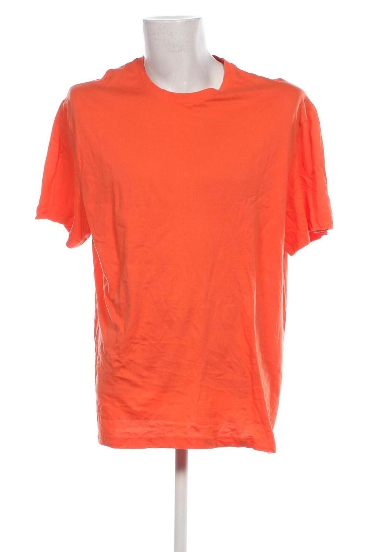 Ανδρικό t-shirt, Μέγεθος XXL, Χρώμα Πορτοκαλί, Τιμή 7,24 €