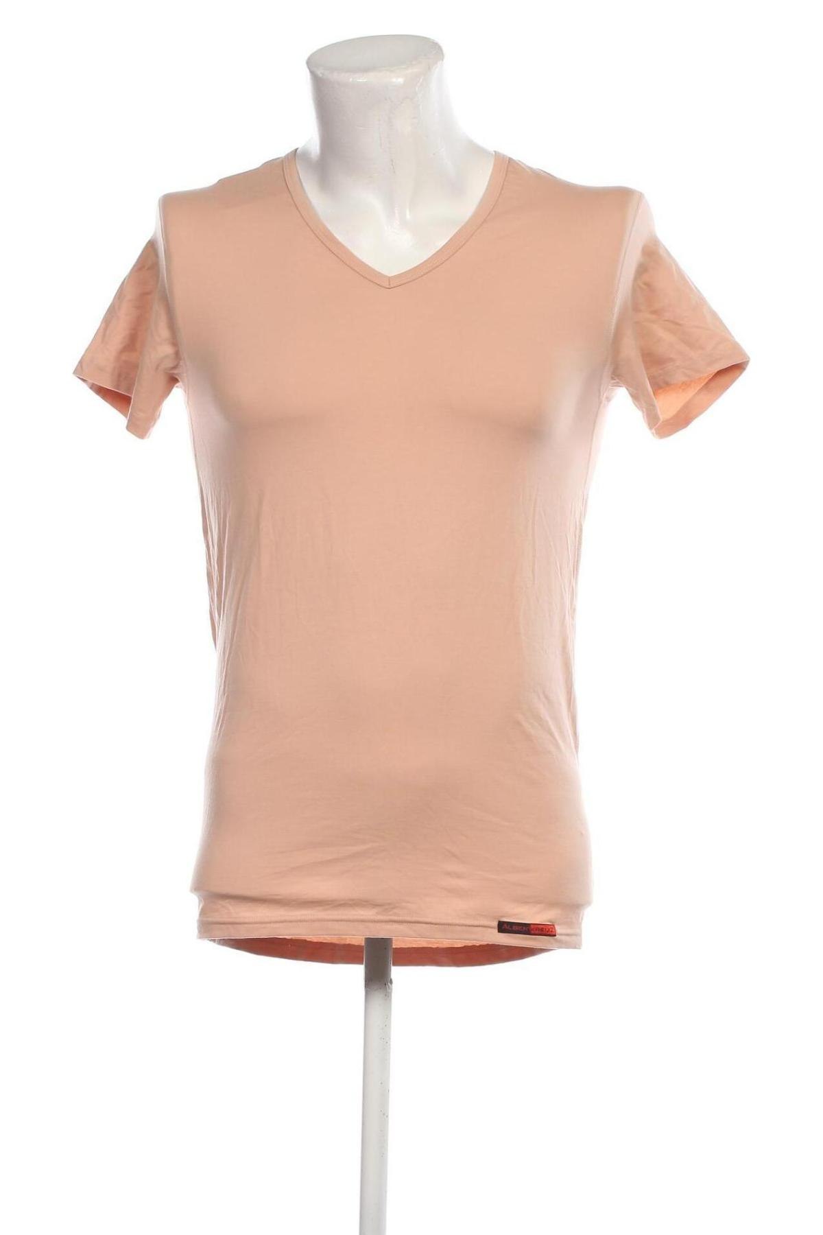 Herren T-Shirt, Größe M, Farbe Beige, Preis 8,15 €