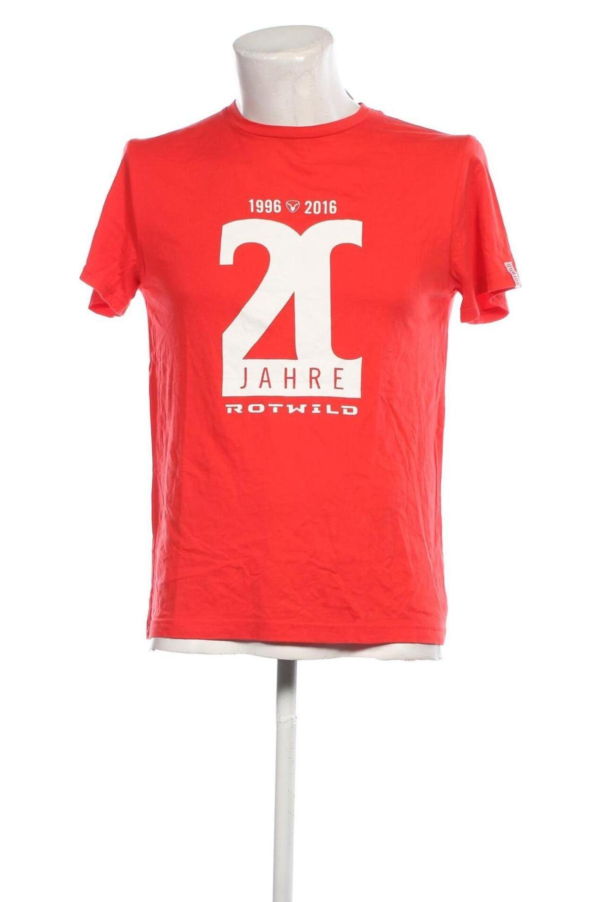 Ανδρικό t-shirt, Μέγεθος S, Χρώμα Κόκκινο, Τιμή 5,23 €