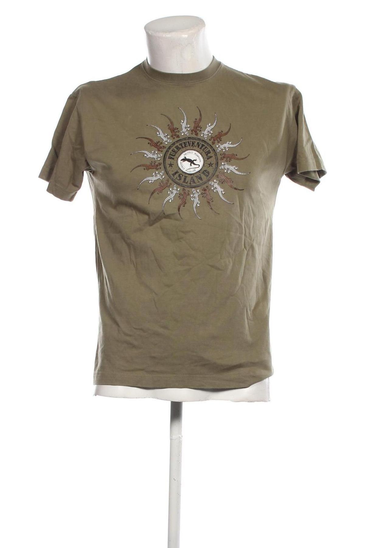 Herren T-Shirt, Größe S, Farbe Grün, Preis € 6,34