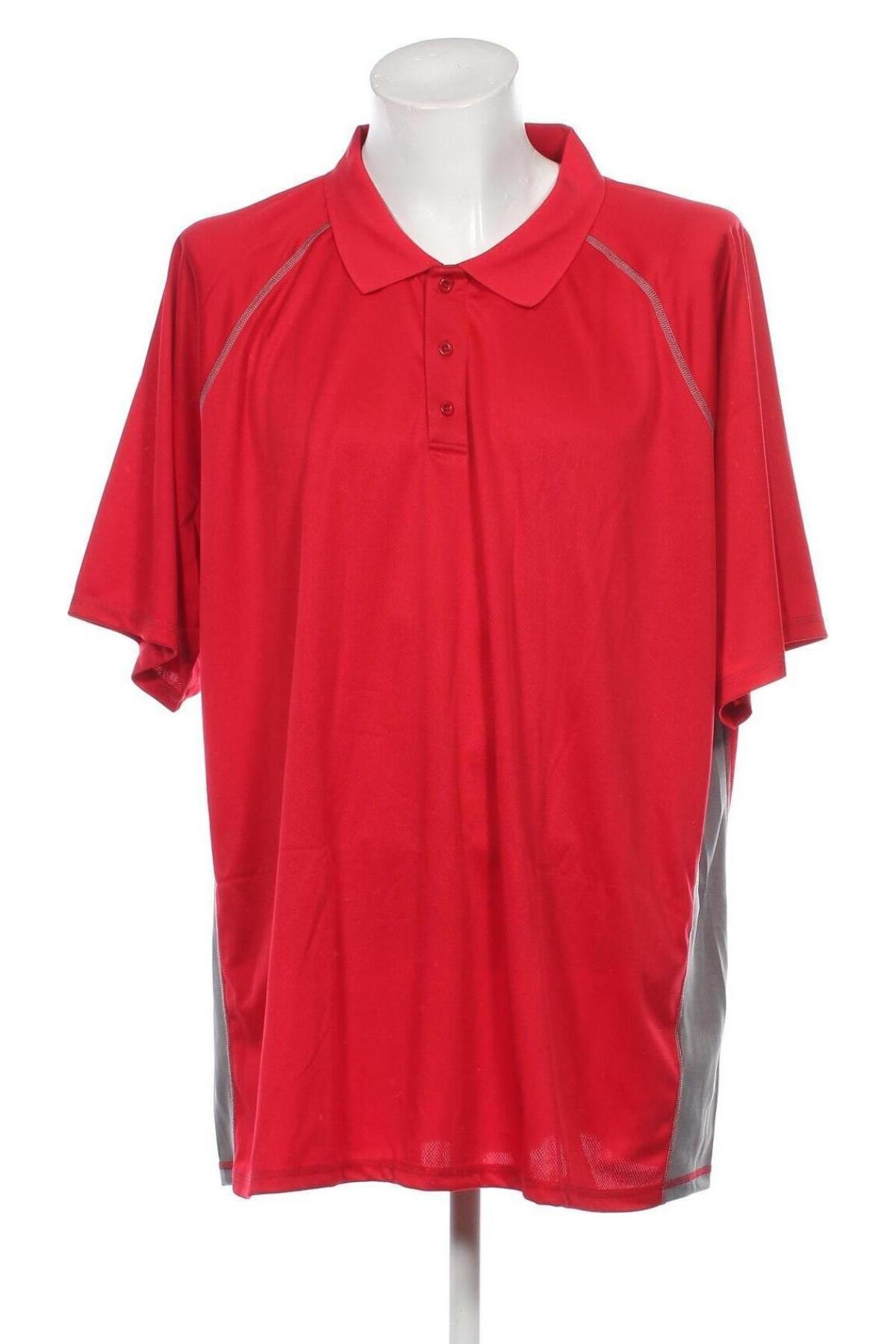 Herren T-Shirt, Größe 5XL, Farbe Rot, Preis 8,60 €