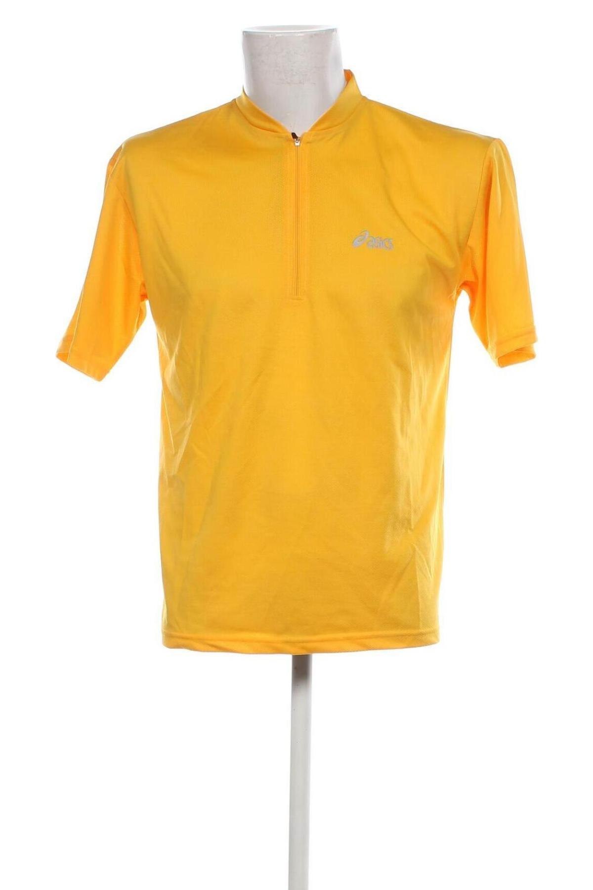 Herren T-Shirt ASICS, Größe L, Farbe Gelb, Preis 16,91 €
