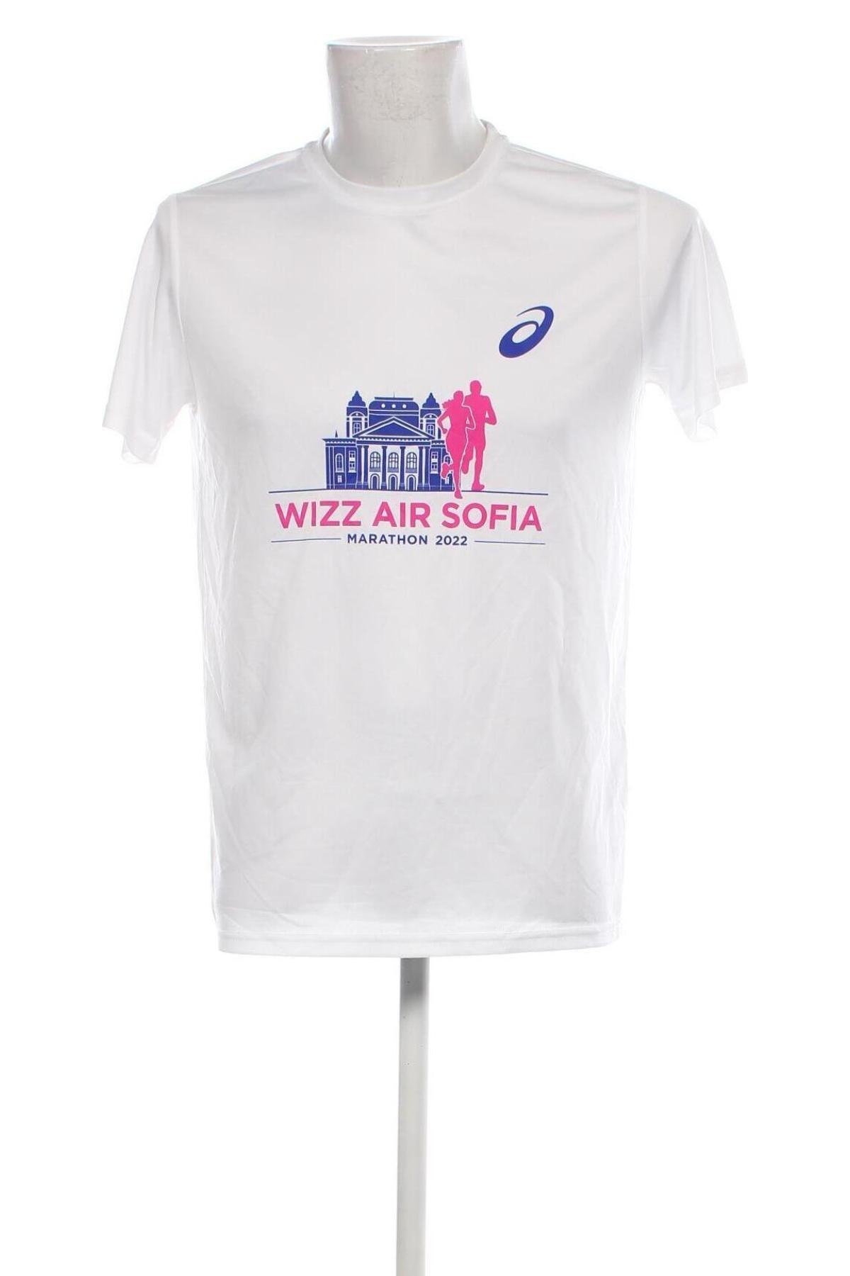 Herren T-Shirt ASICS, Größe M, Farbe Weiß, Preis € 16,91