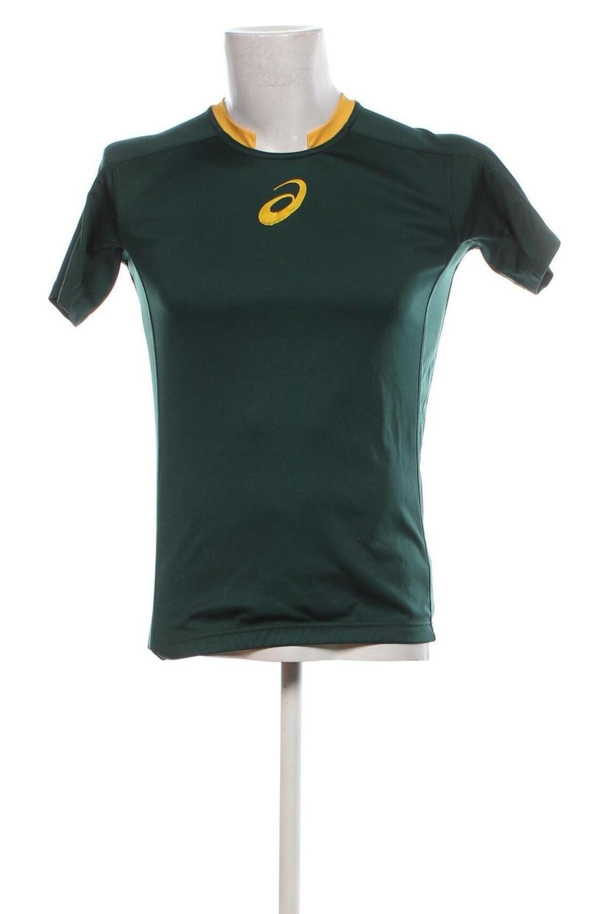 Męski T-shirt ASICS, Rozmiar S, Kolor Zielony, Cena 73,41 zł