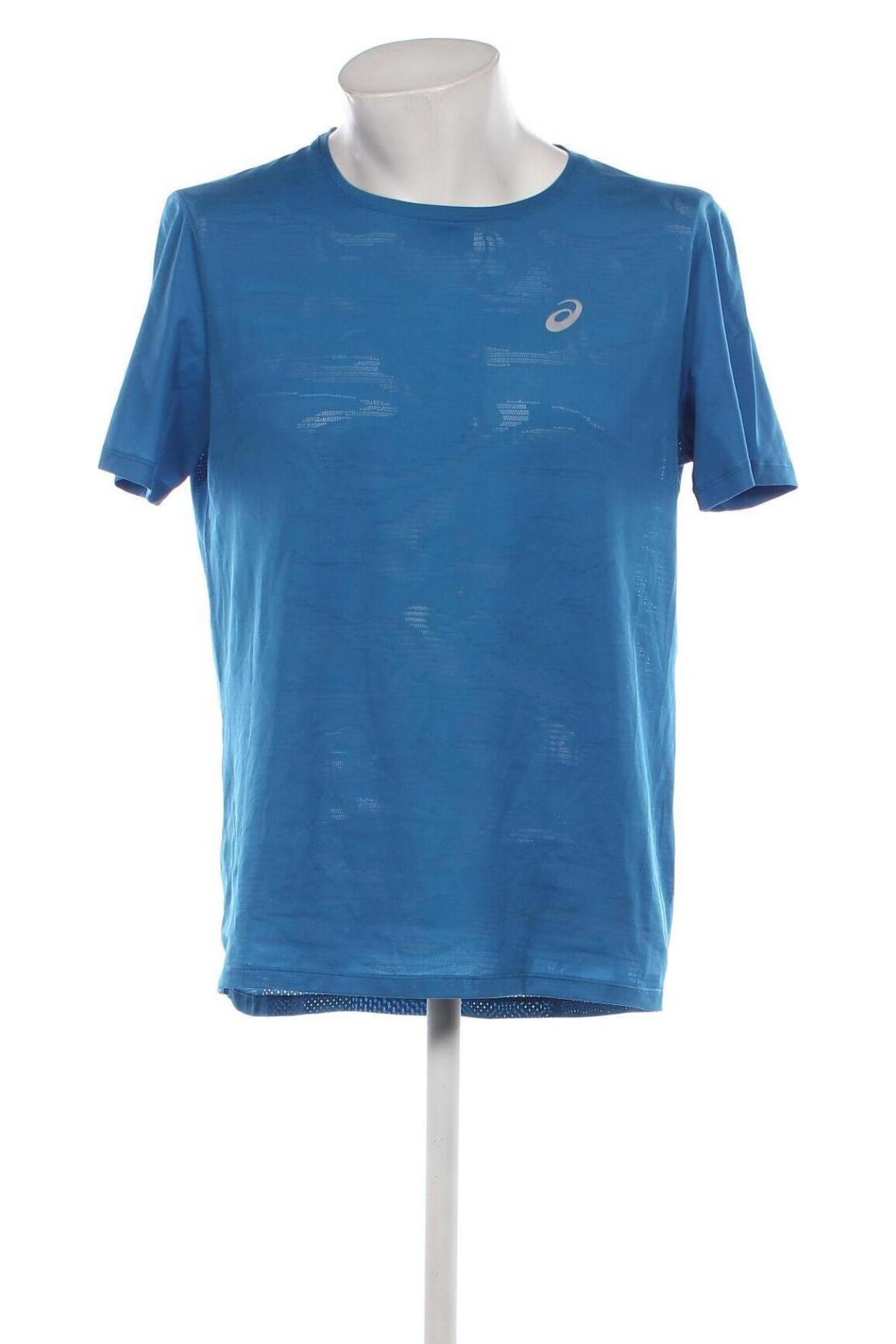 Ανδρικό t-shirt ASICS, Μέγεθος L, Χρώμα Μπλέ, Τιμή 16,70 €