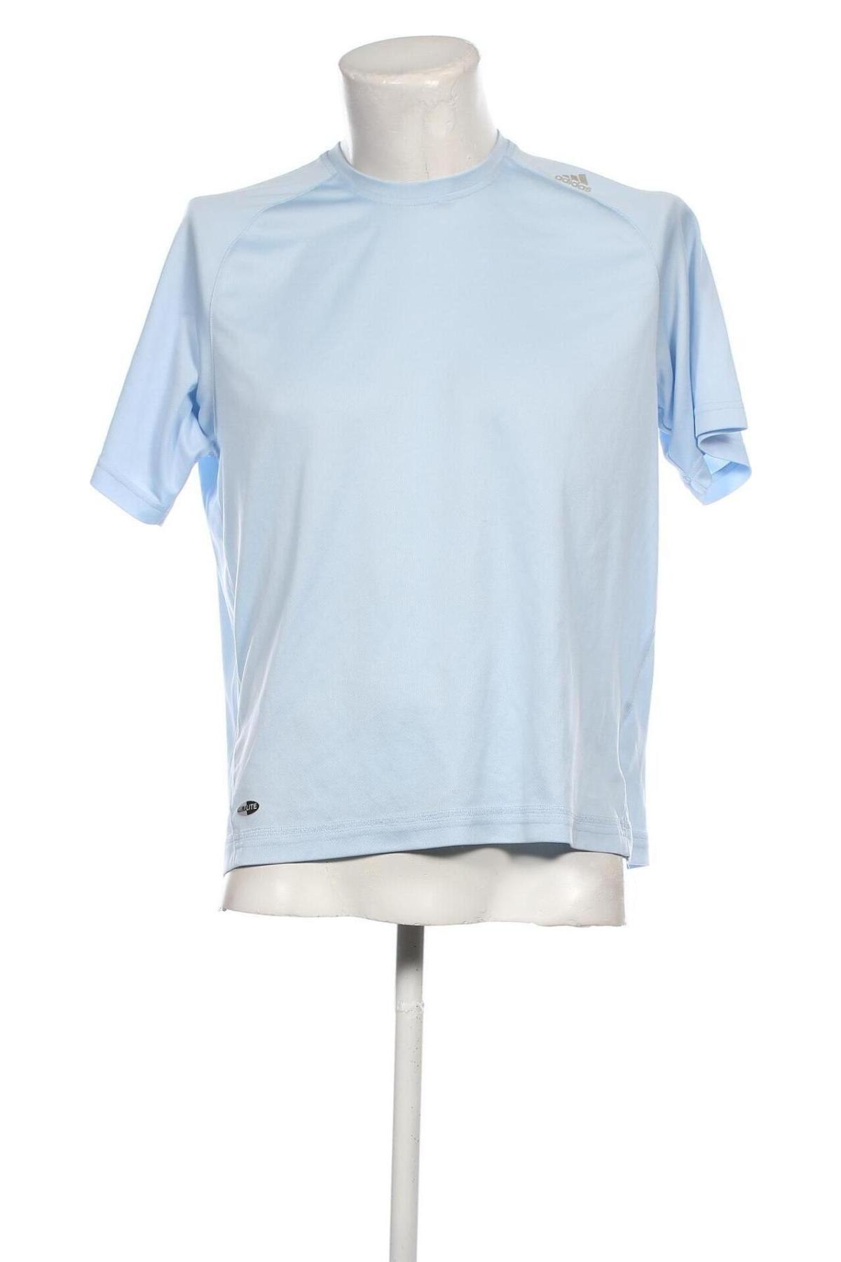 Herren T-Shirt Adidas, Größe L, Farbe Blau, Preis € 15,97