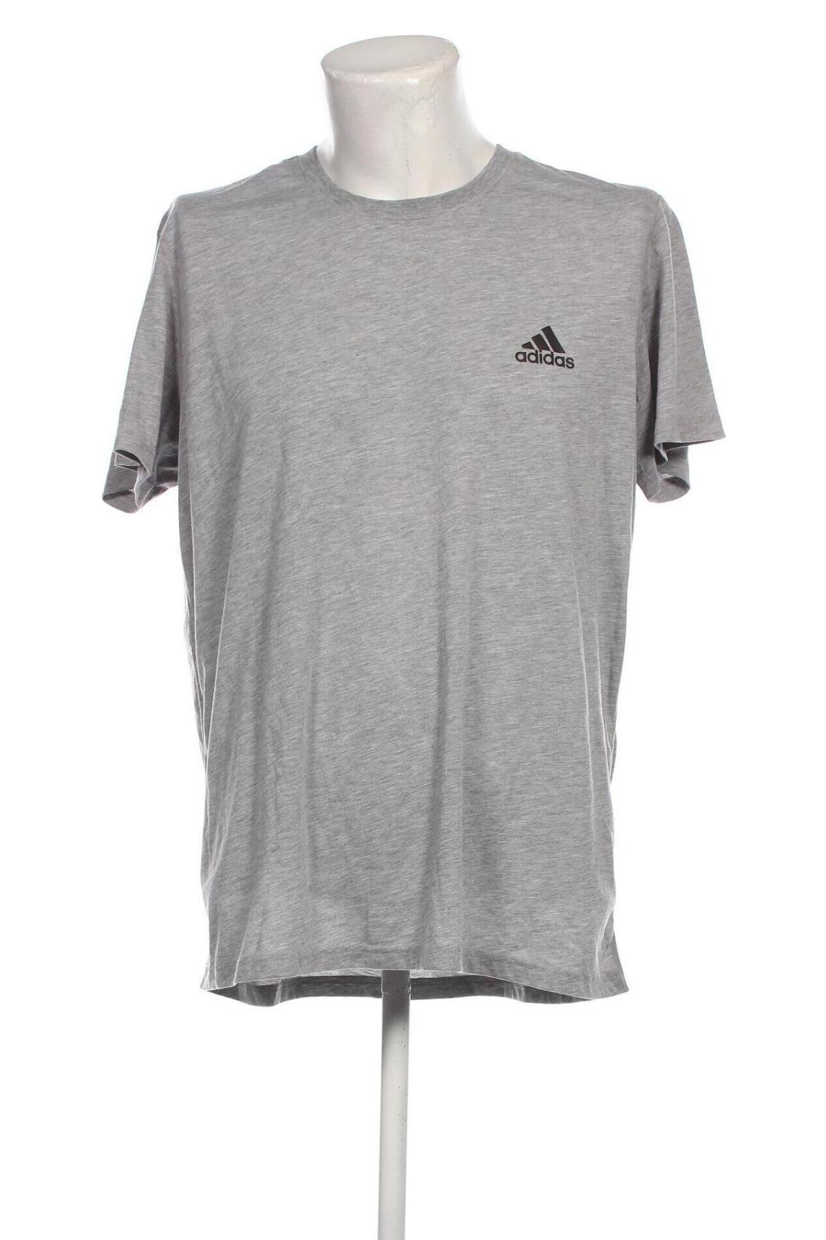 Ανδρικό t-shirt Adidas, Μέγεθος XL, Χρώμα Γκρί, Τιμή 28,76 €