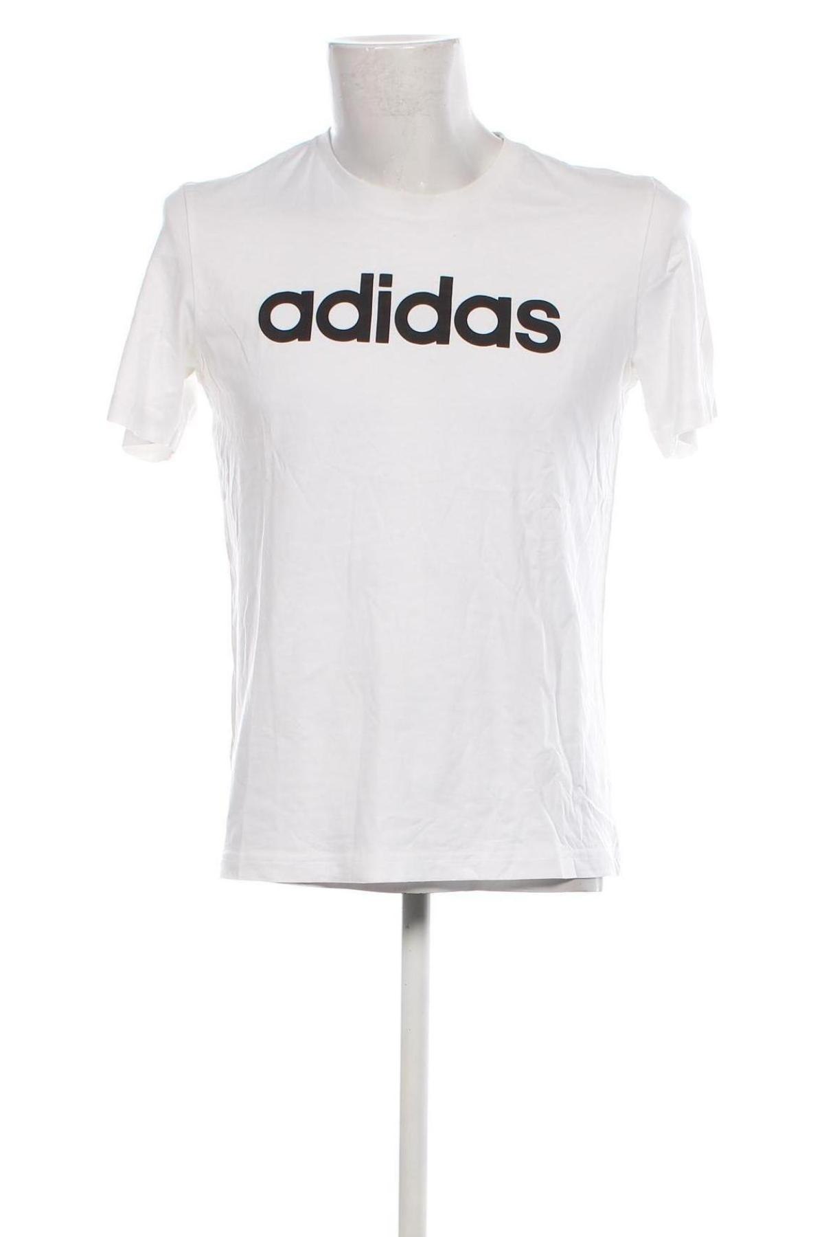Tricou de bărbați Adidas, Mărime M, Culoare Alb, Preț 193,75 Lei