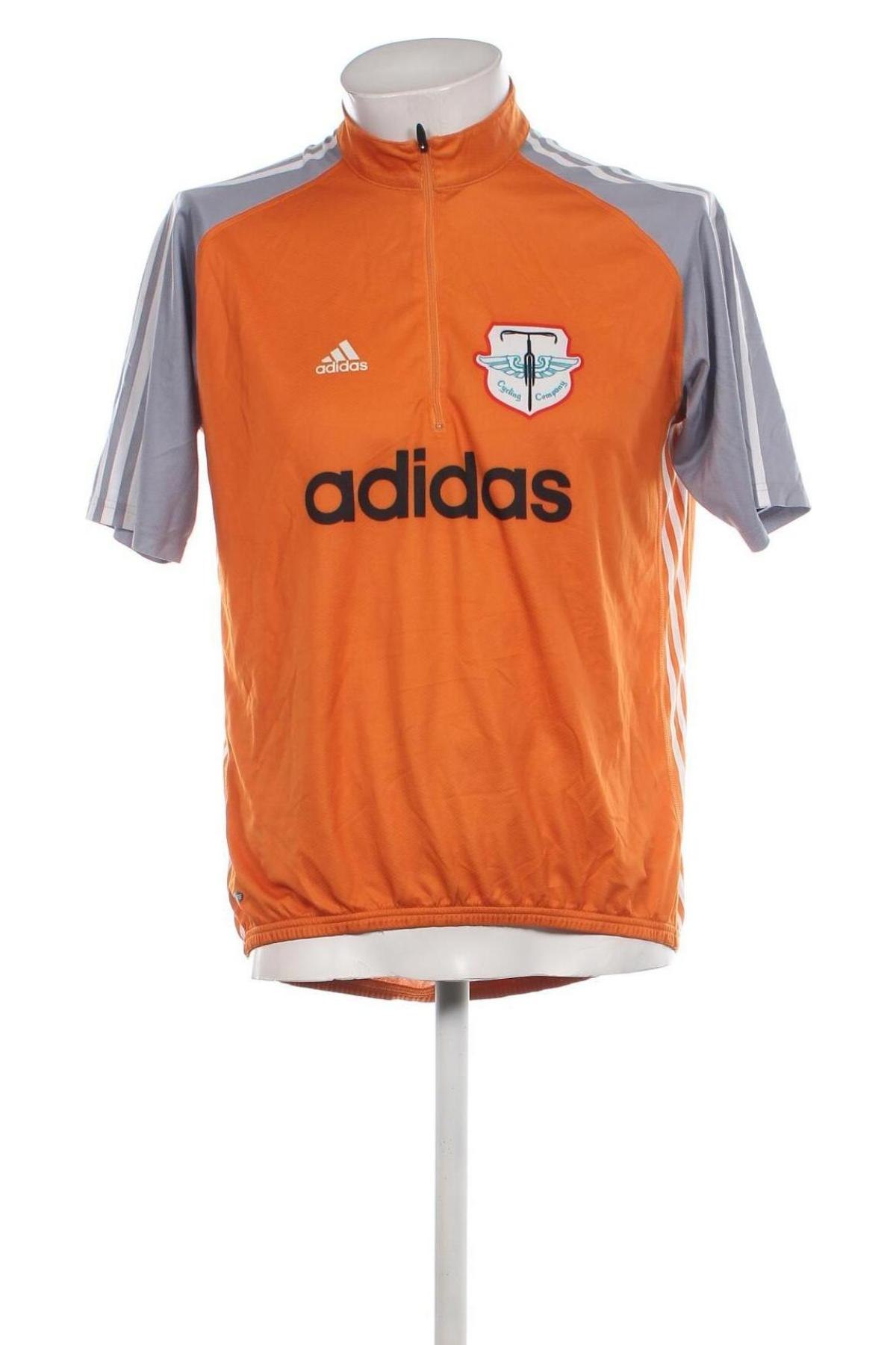 Ανδρικό t-shirt Adidas, Μέγεθος XXL, Χρώμα Πορτοκαλί, Τιμή 16,70 €