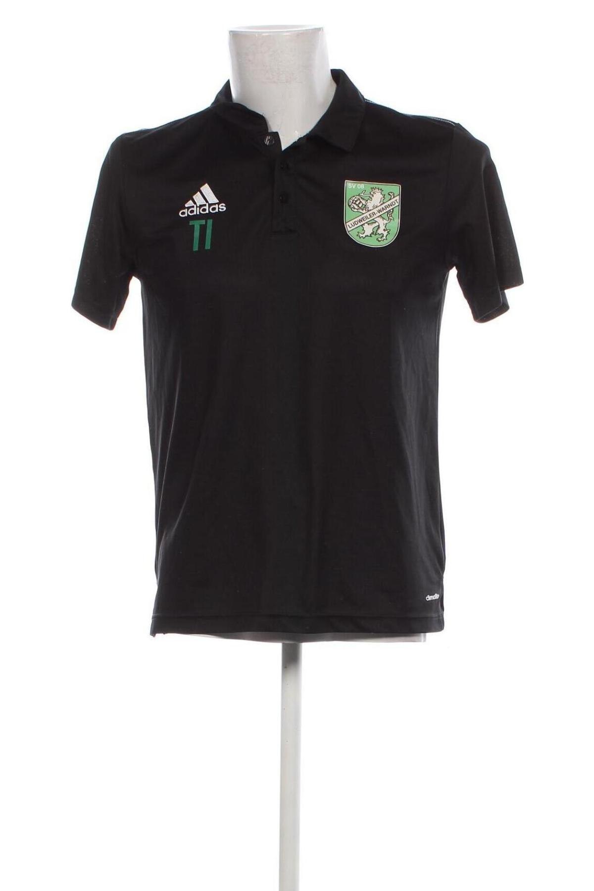 Herren T-Shirt Adidas, Größe M, Farbe Schwarz, Preis 16,91 €