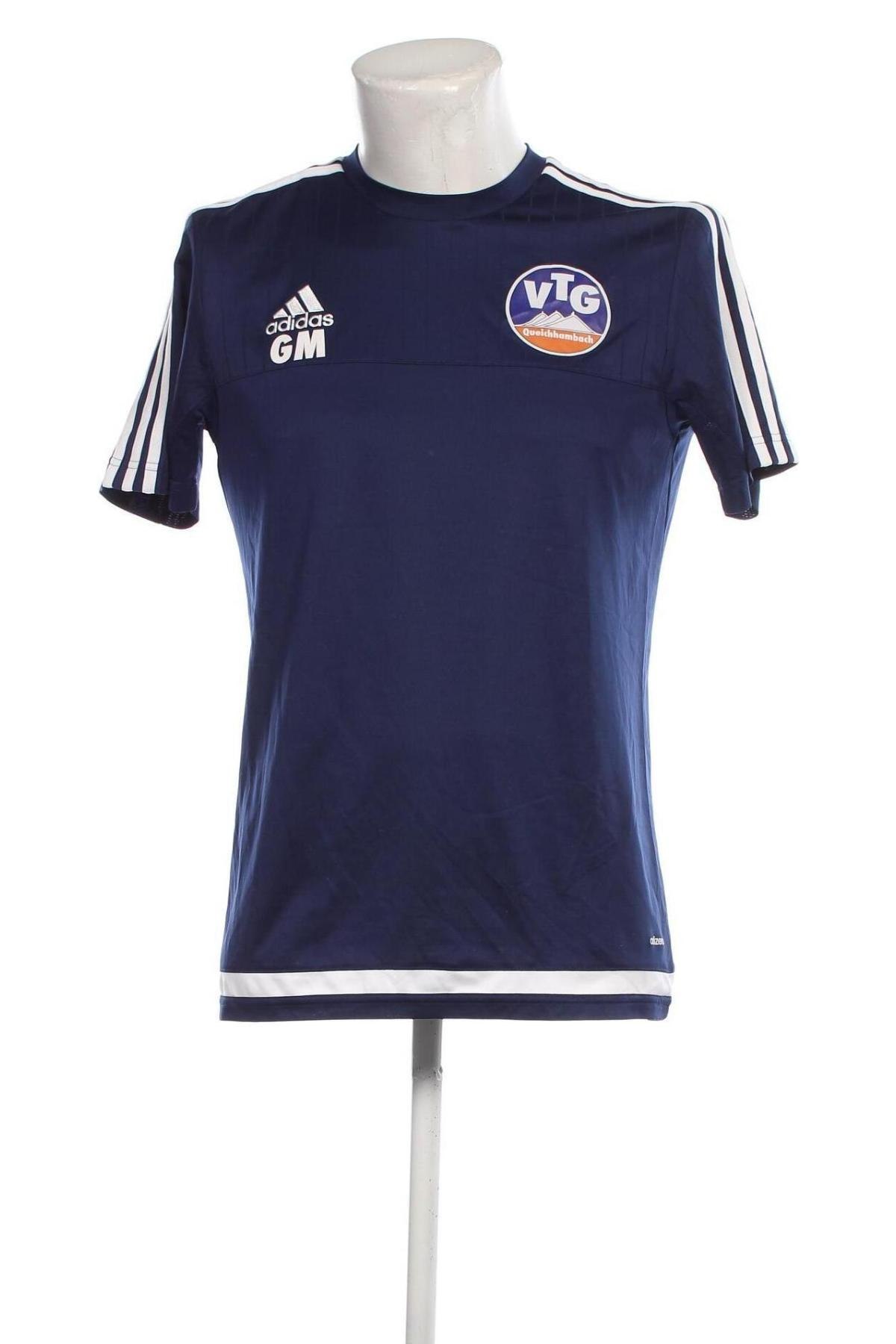 Ανδρικό t-shirt Adidas, Μέγεθος M, Χρώμα Μπλέ, Τιμή 14,20 €