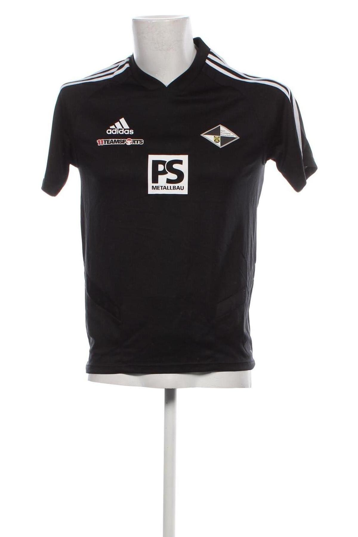 Herren T-Shirt Adidas, Größe S, Farbe Schwarz, Preis 17,85 €