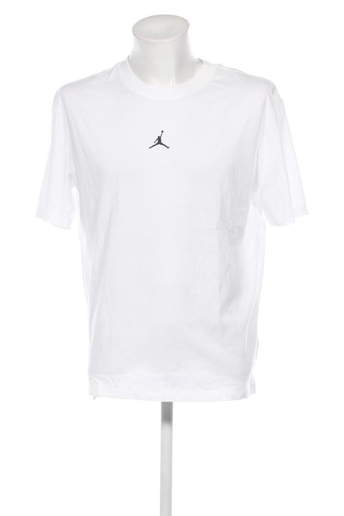 Herren T-Shirt Air Jordan Nike, Größe M, Farbe Weiß, Preis € 37,11