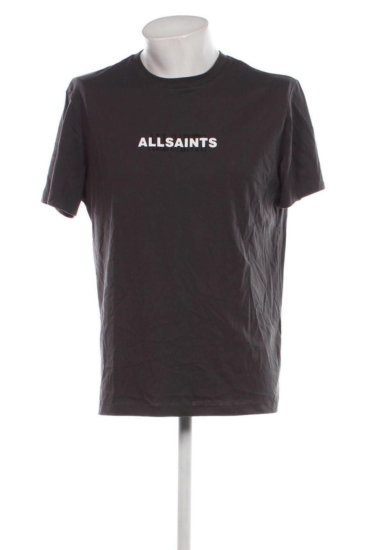 Męski T-shirt AllSaints, Rozmiar S, Kolor Czarny, Cena 182,31 zł