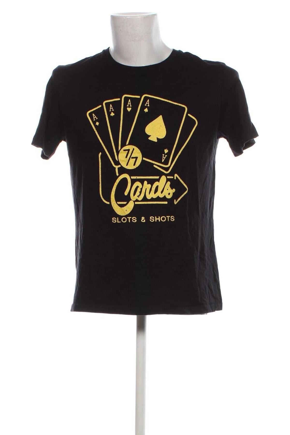 Ανδρικό t-shirt Angelo Litrico, Μέγεθος M, Χρώμα Μαύρο, Τιμή 7,64 €