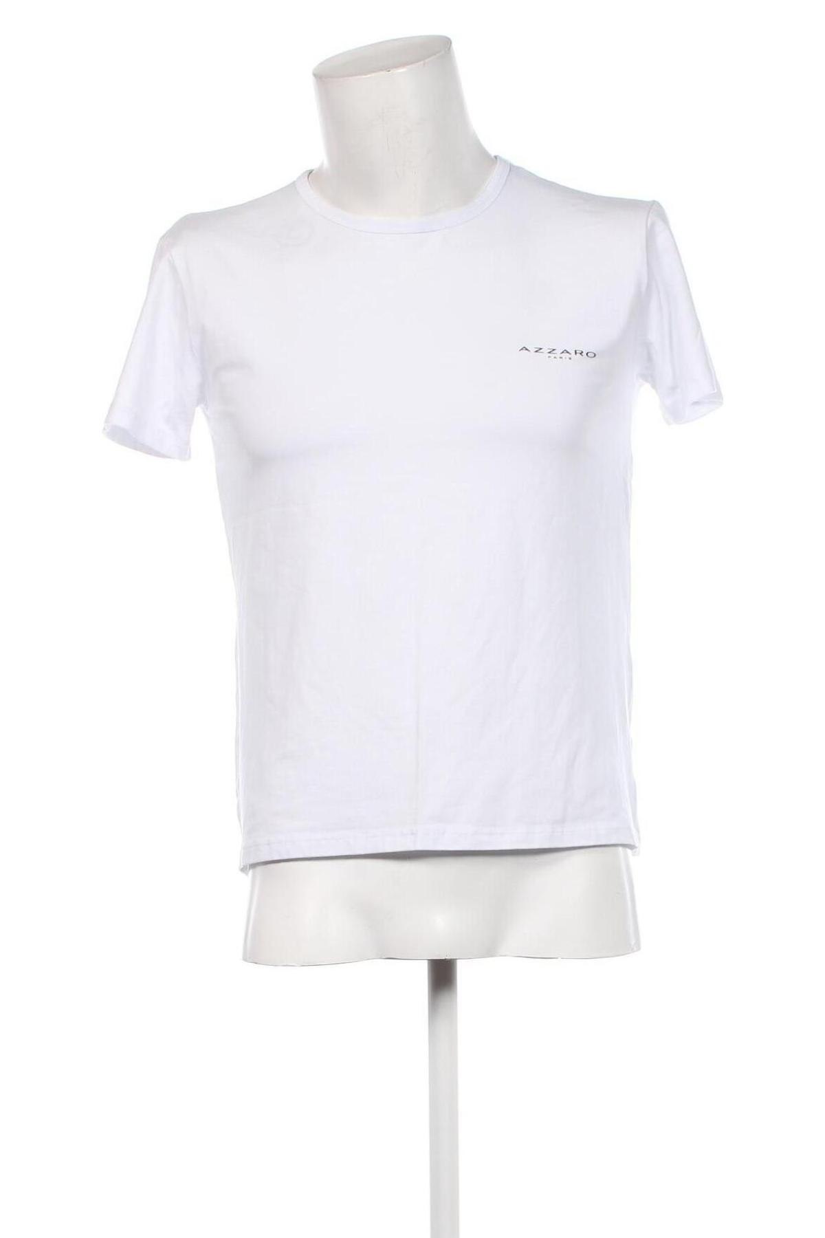 Herren T-Shirt Azzaro, Größe L, Farbe Weiß, Preis € 46,93