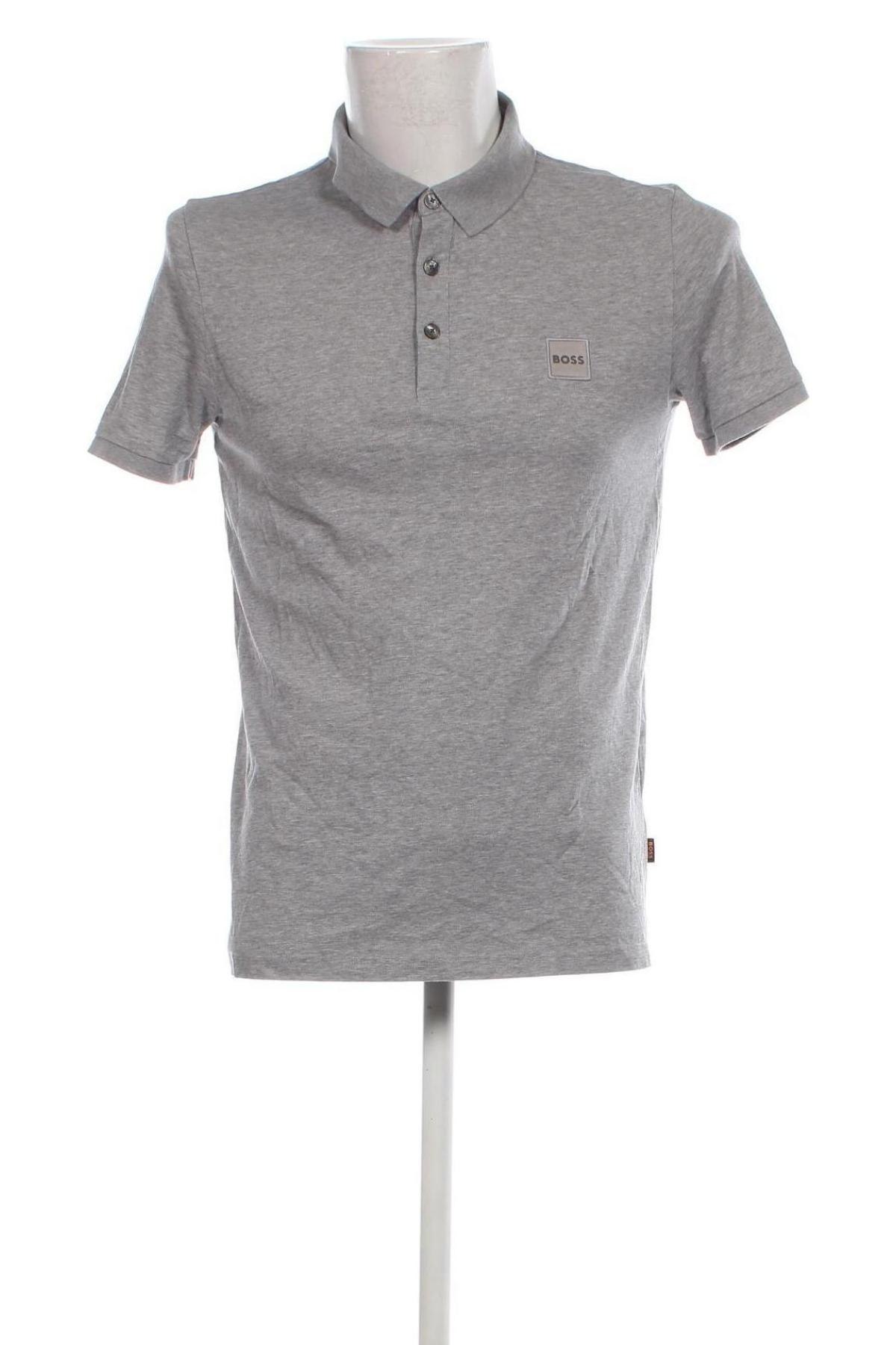 Ανδρικό t-shirt BOSS, Μέγεθος L, Χρώμα Γκρί, Τιμή 58,76 €